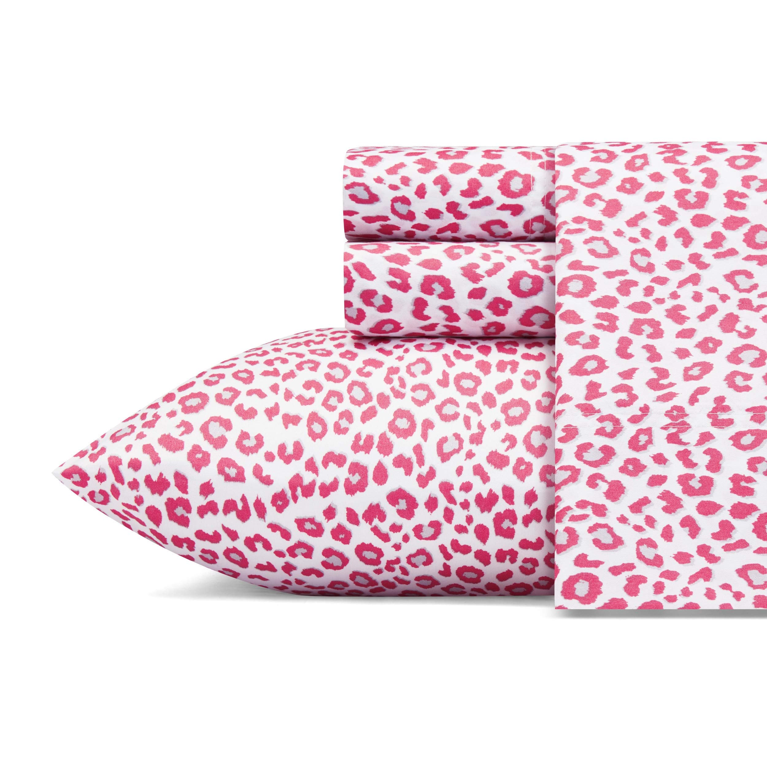 Betsey Johnson Sheet Set, Polyester, Betseys Leopard, Twin