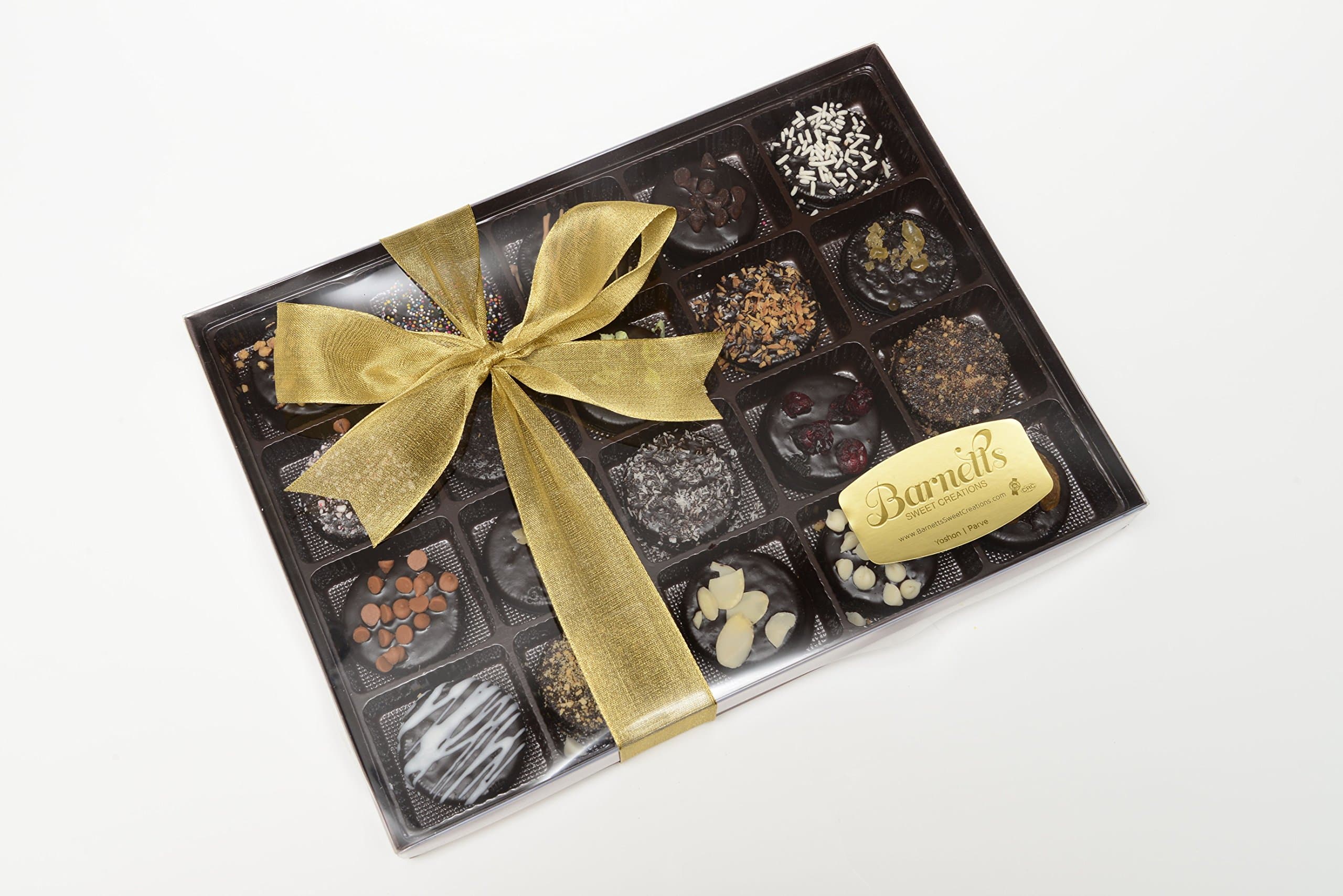 Elegant Chocolate Covered Sandwich Cookies Giftbox