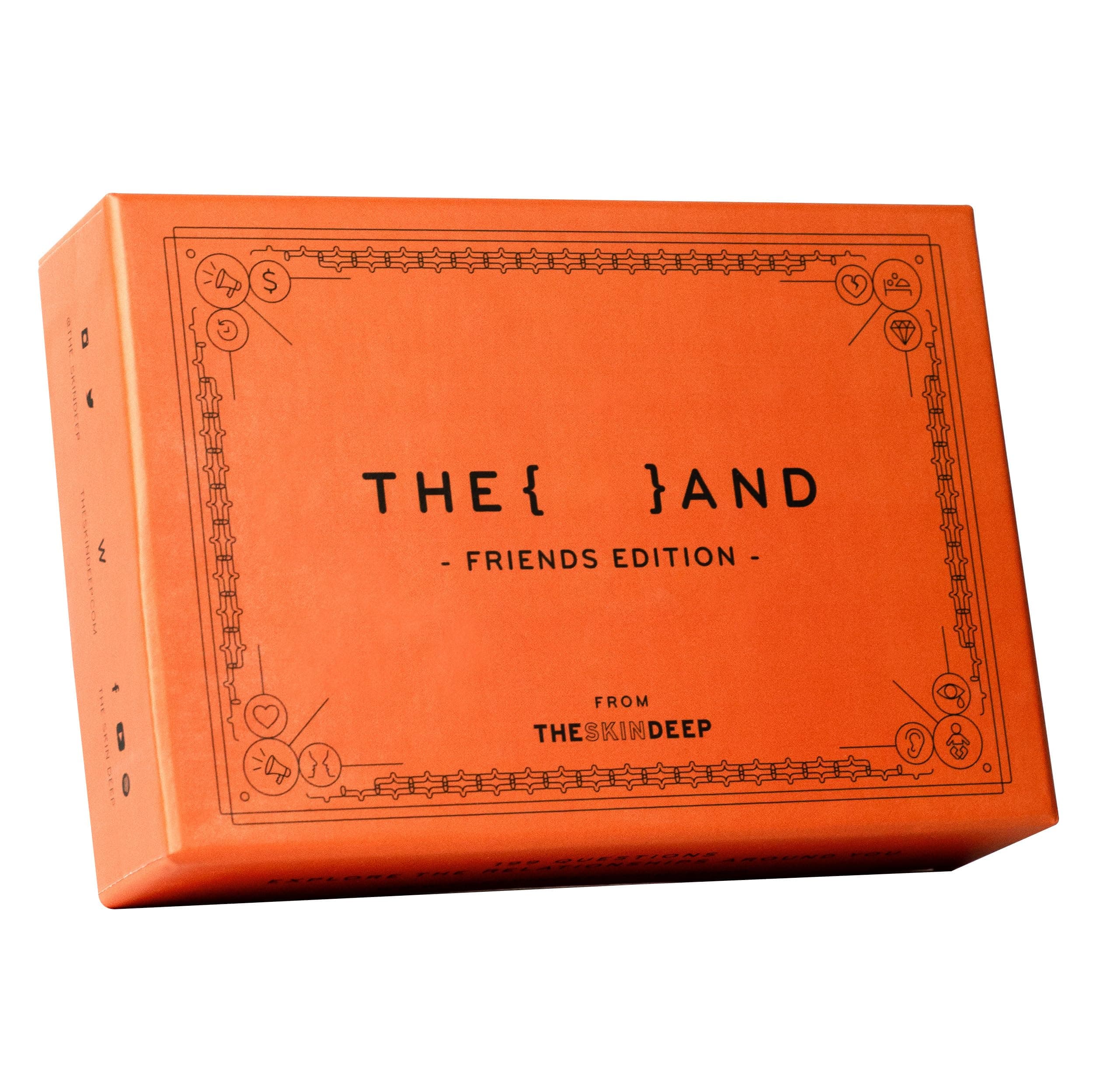 {THE AND} Friends Edition - Conversation Starters to Make Friends Your Best Friends - Fun Getting to Know You Card Game with Questions - Deep Talks at Game Night or Dinner Party By The Skin Deep