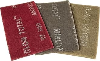 Mirlon Total Scuff Handsanding Pad Non-Woven/Assortement Very Fine 360 & Ultra Fine 1500 & Micro Fine 2500 2500/3 Pieces / 4.5" x 9" / ‎18-118-APRP