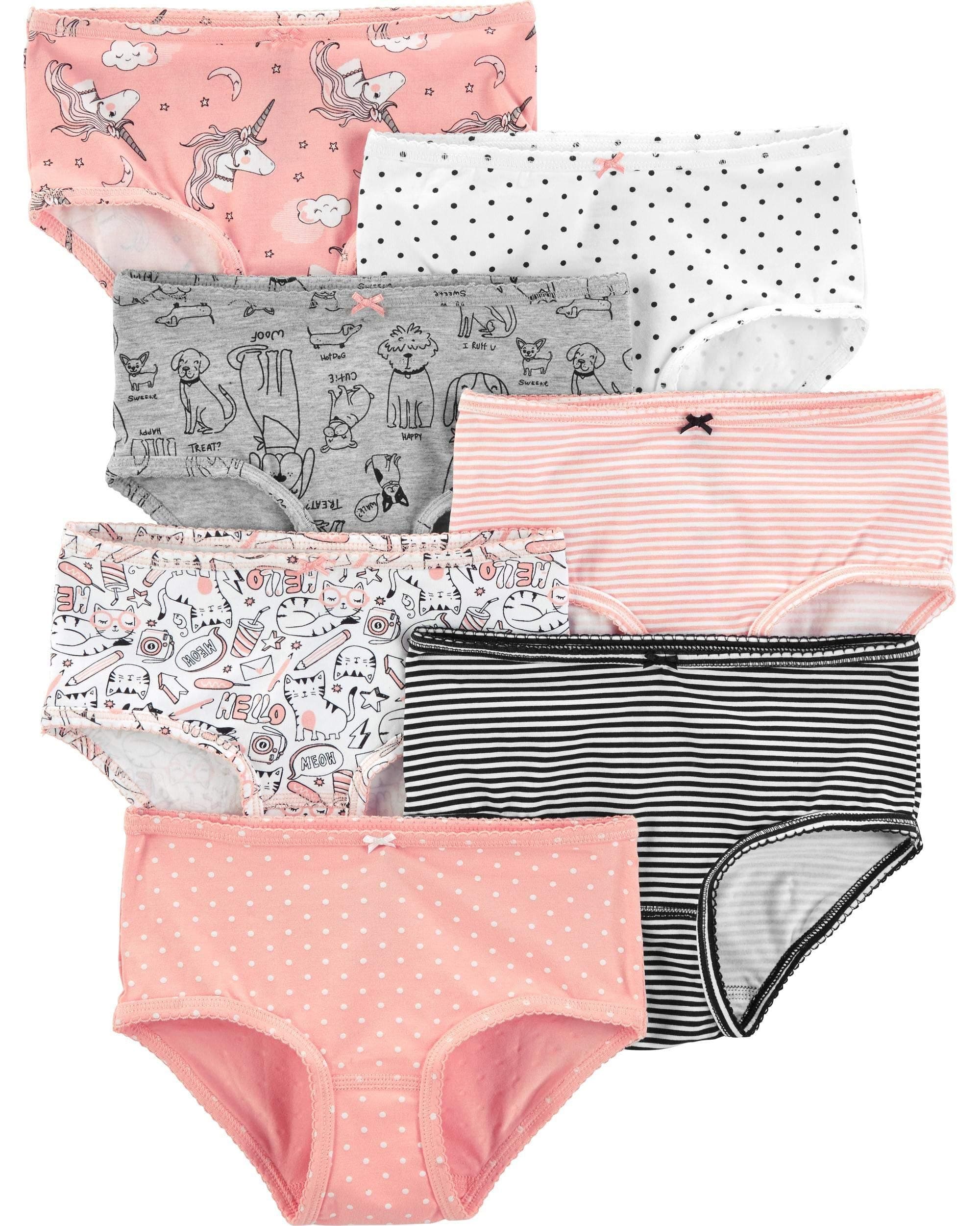 Girls' 7-Pack Underwear
