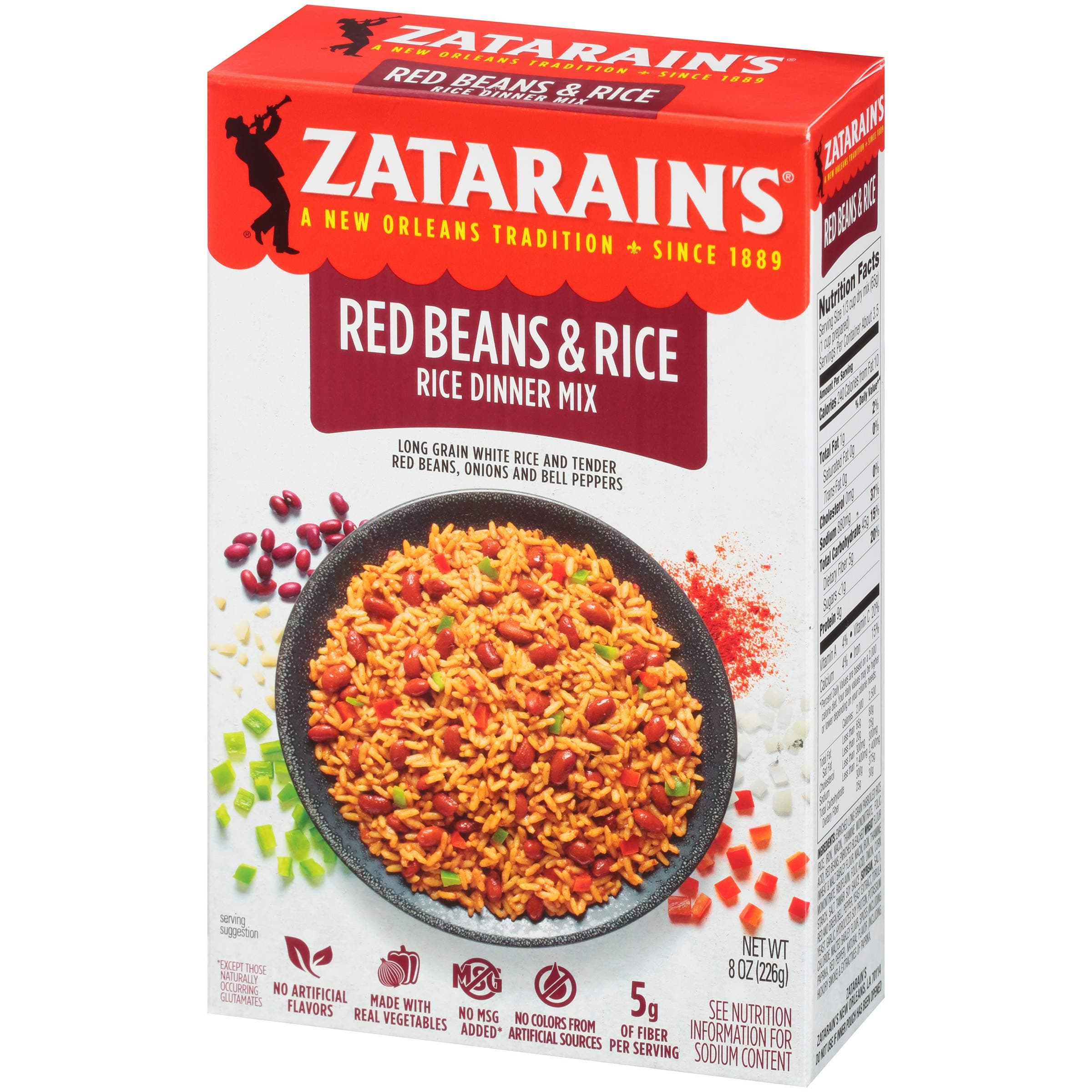 Zatarain Red Beans With Rice 226g