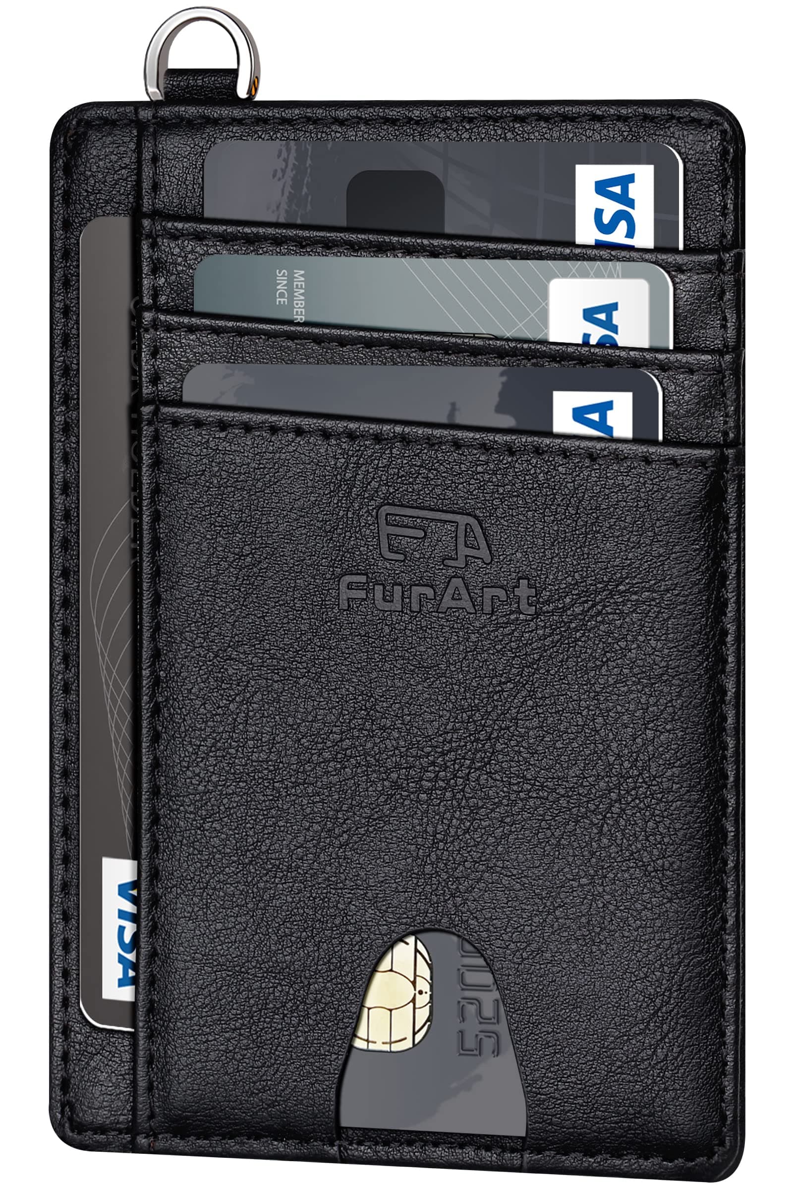 Slim Minimalist Wallet, Front Pocket Wallets, RFID Blocking, Credit Card Holder for Men