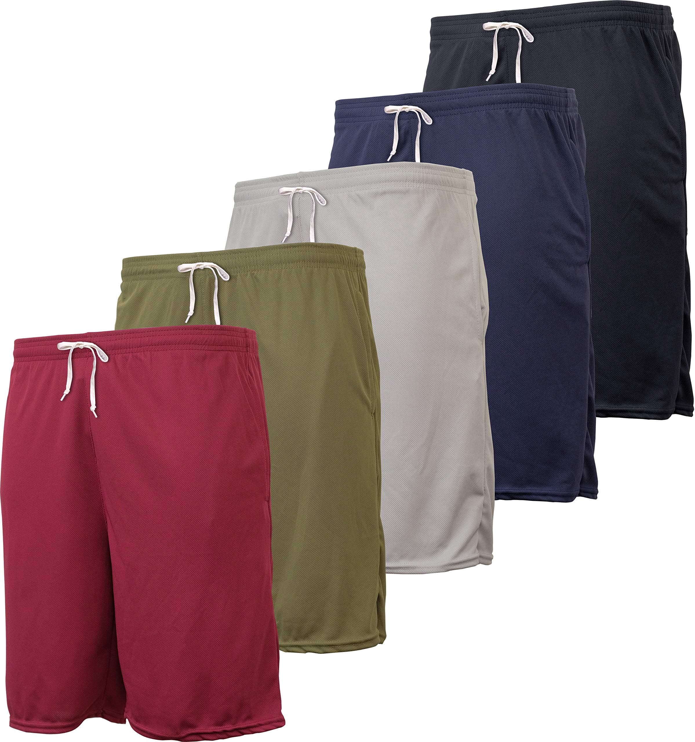 Real Essentialsmens Running Shorts Shorts