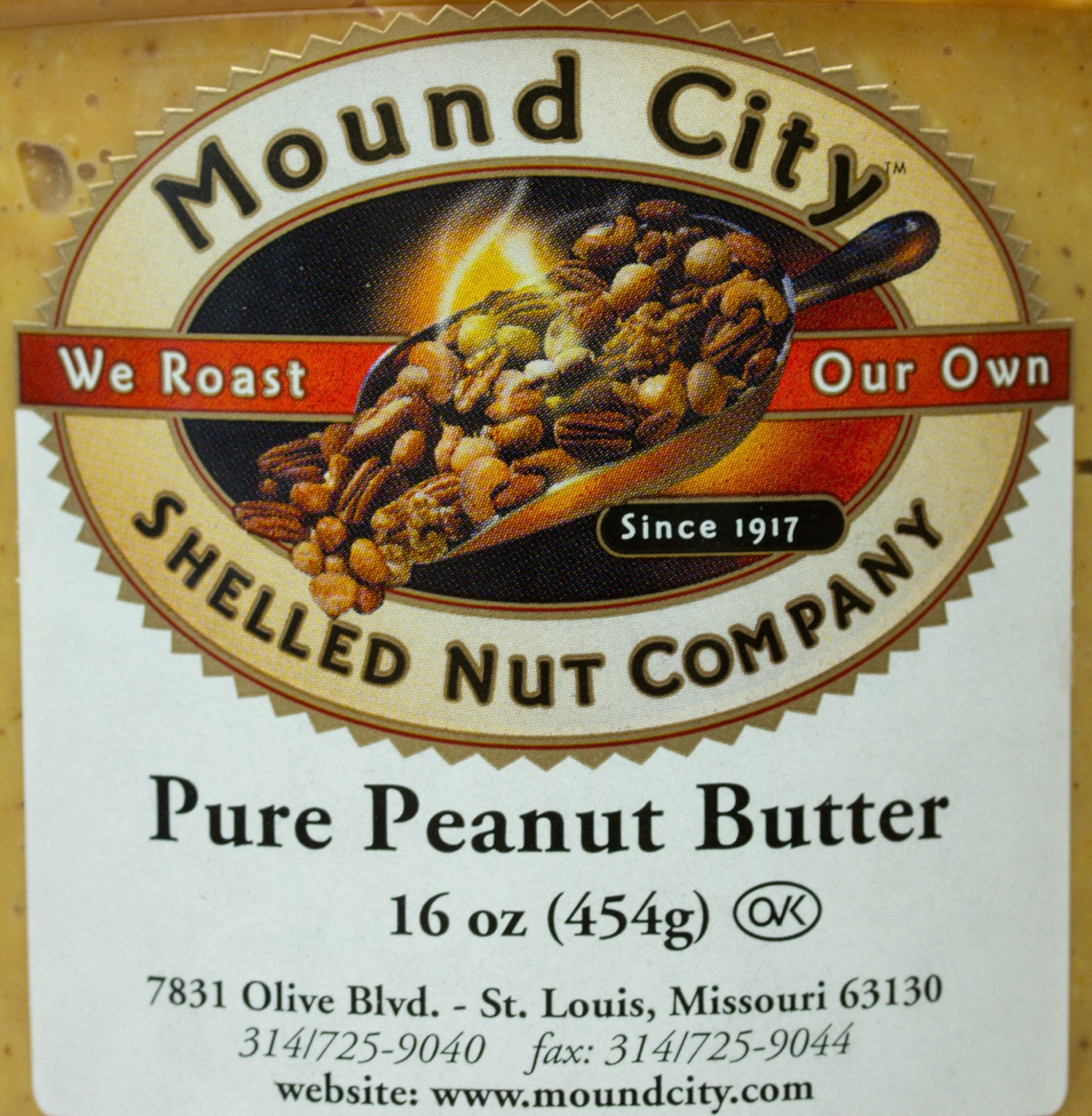 MOUND CITY Fresh Peanut Butter, 16 OZ