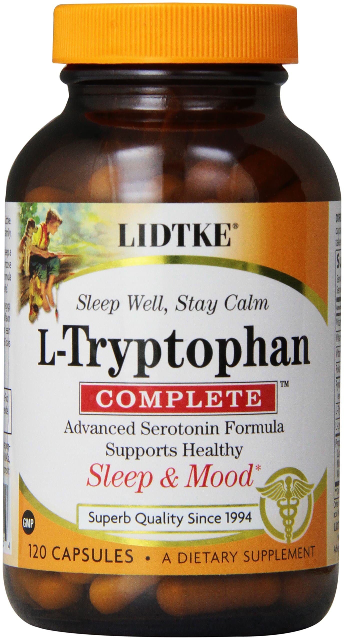 Technologies L-Tryptophan Complete Capsules, 120 Count