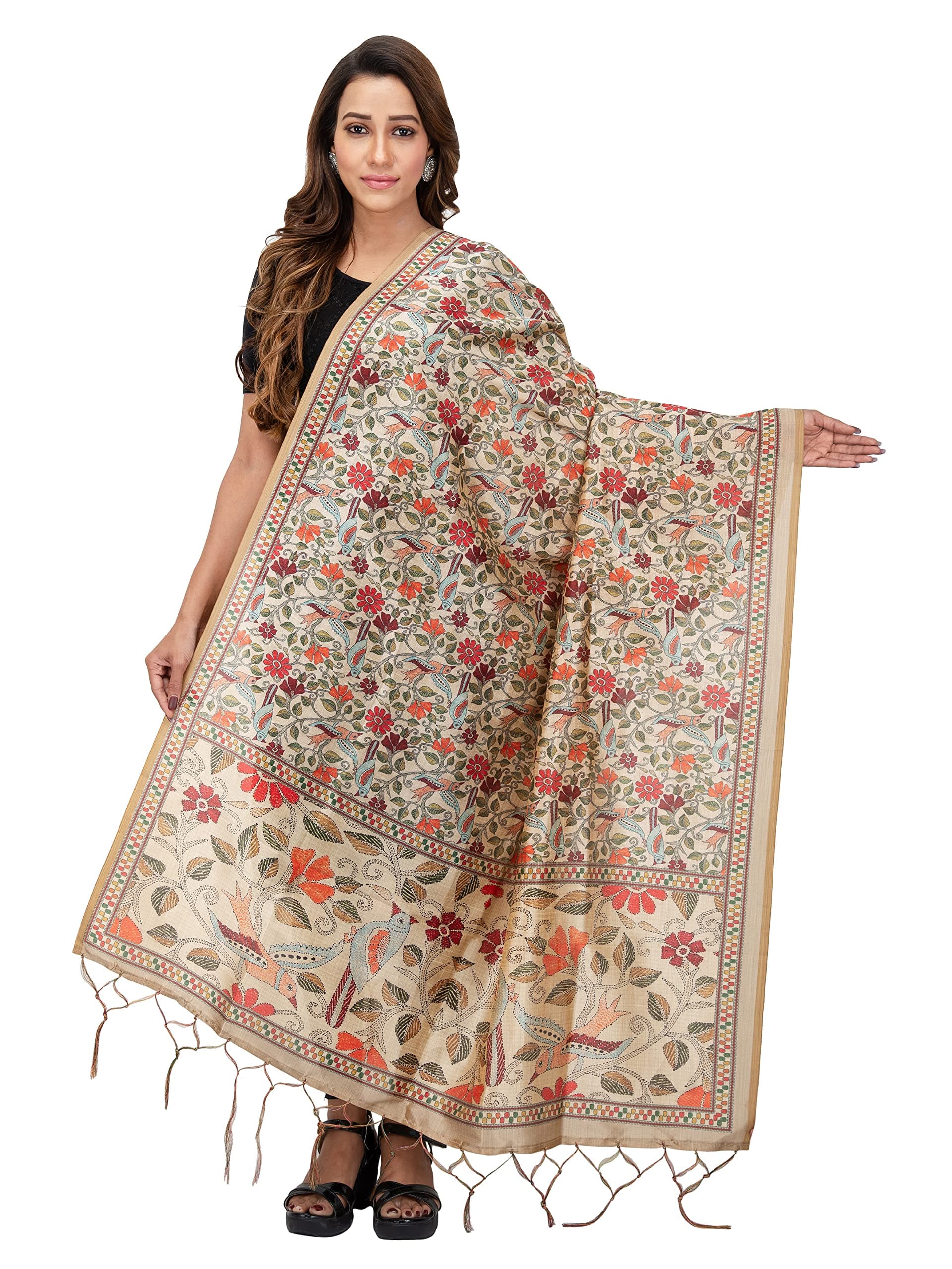 Women's Chanderi Silk Dupatta