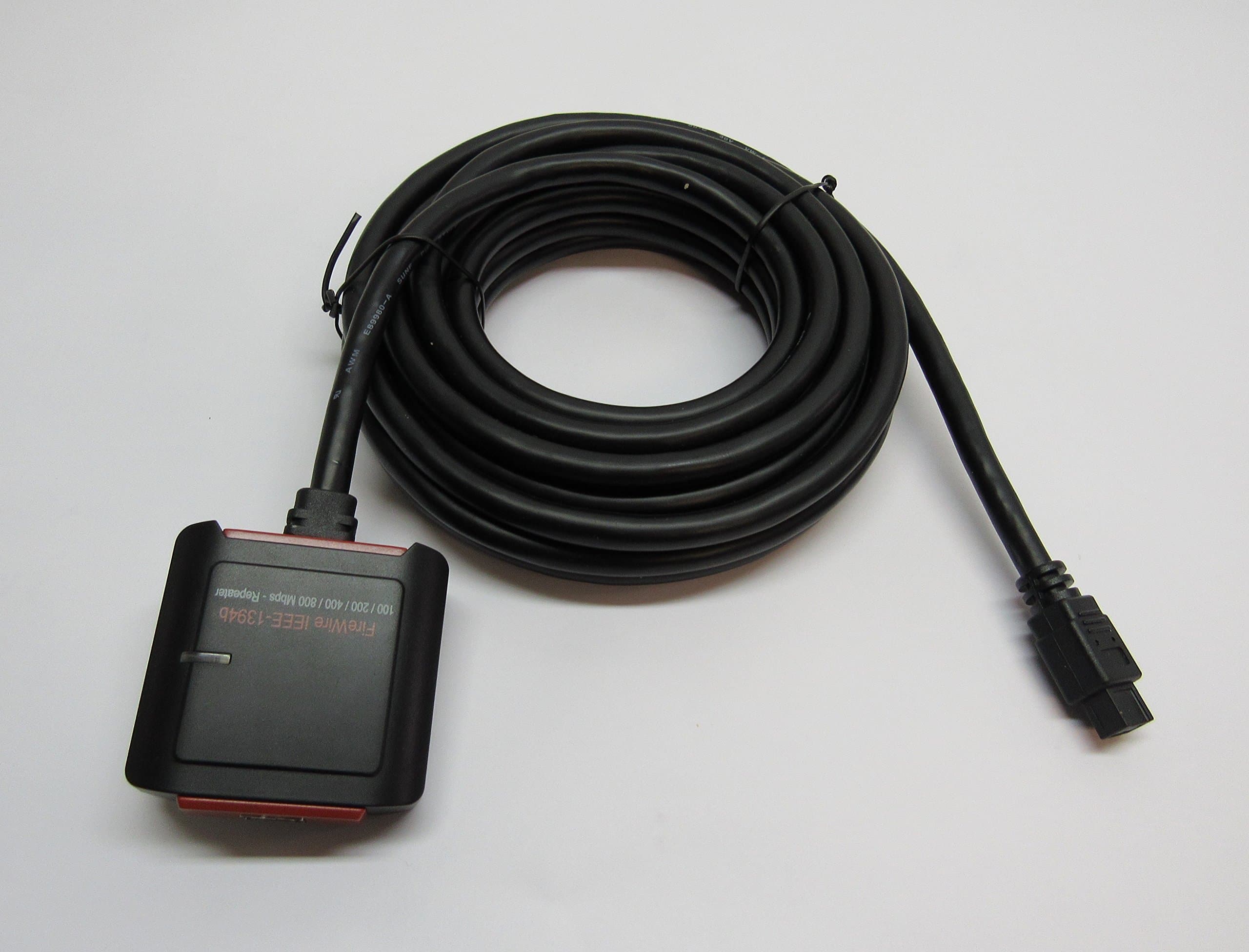 IEEE 1394b 15ft Active Firewire Extension Repeater Cable PCC-70929 Windows Mac