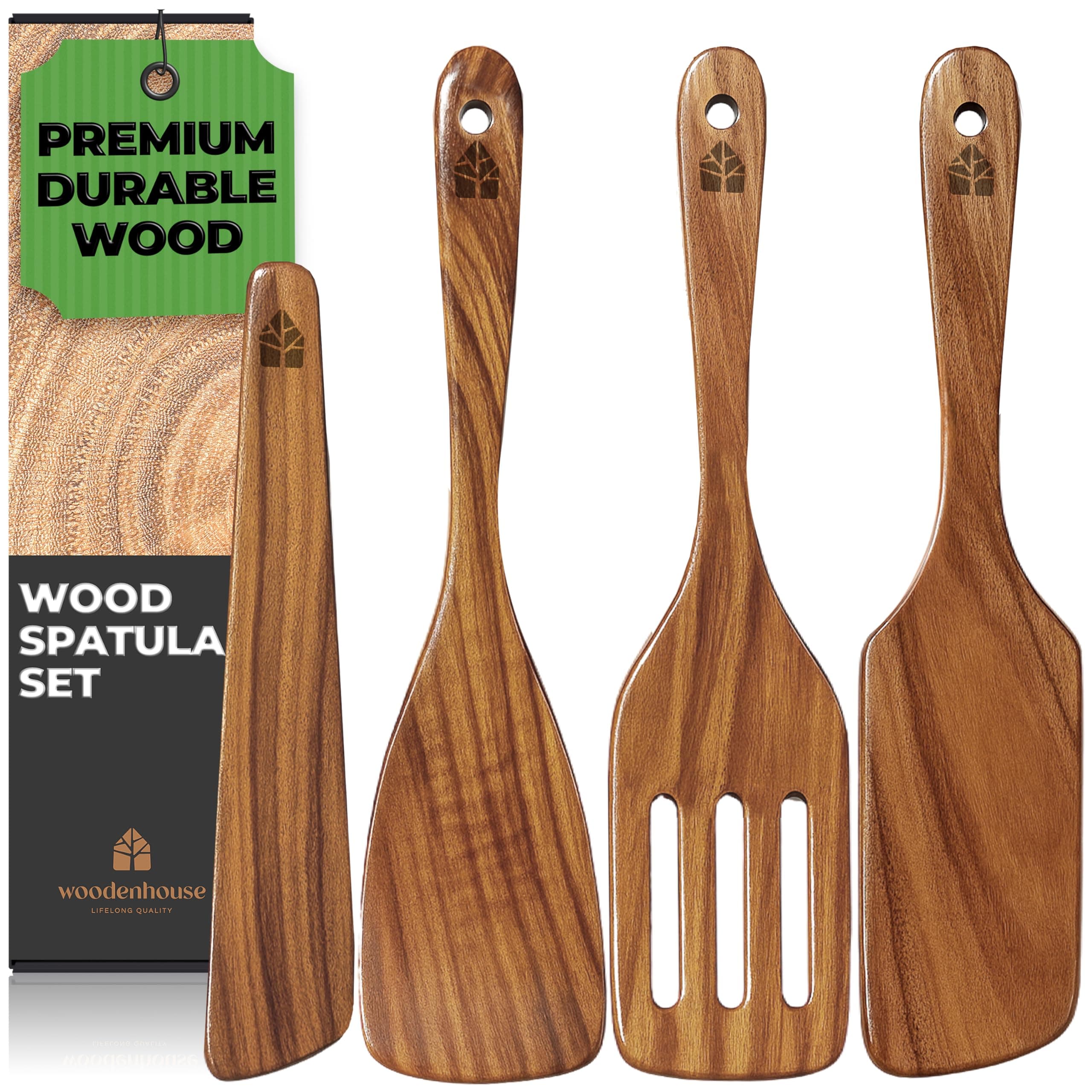 Wooden Spatula Set