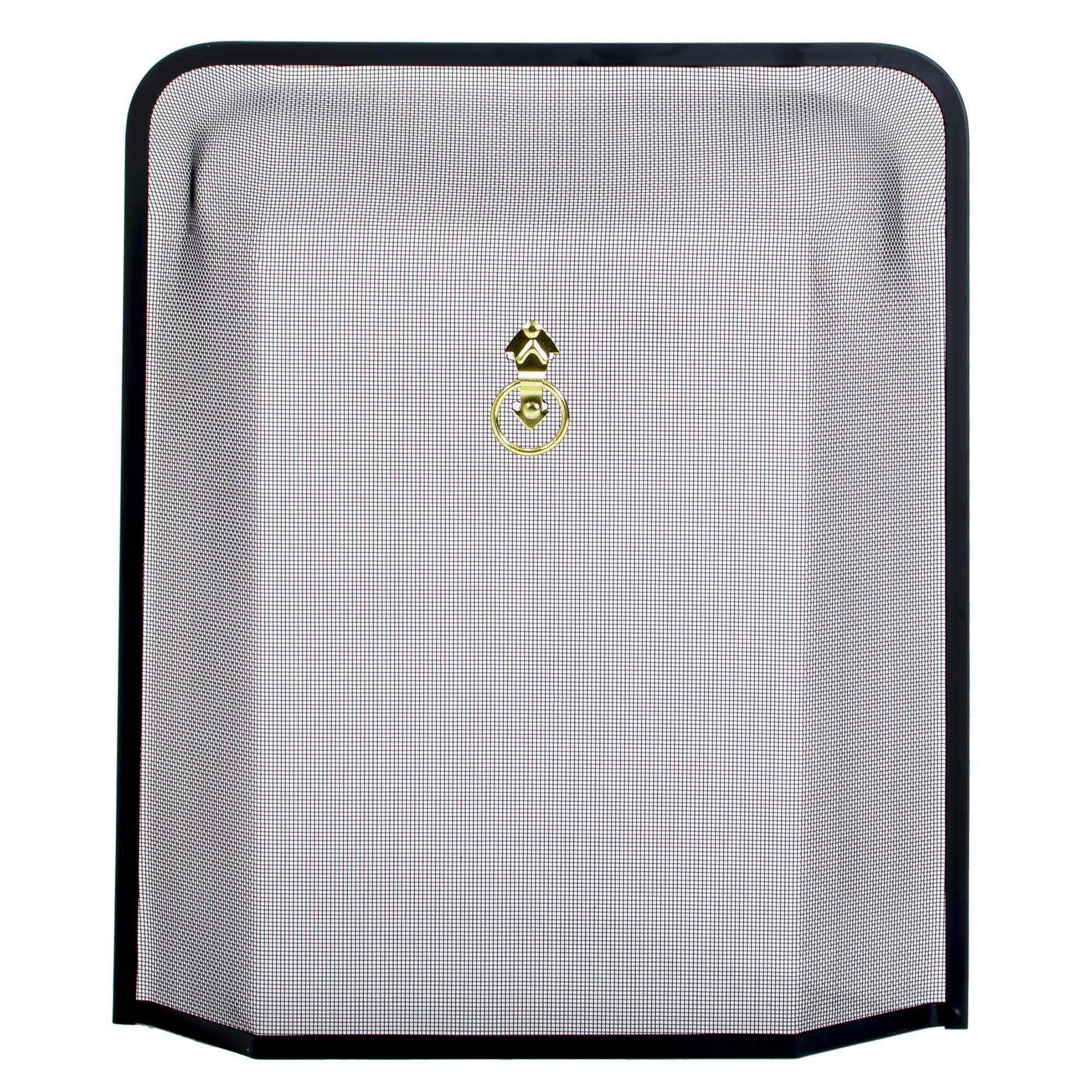 Fire Vida Melton Fire Guard, Metal, Black/Brass