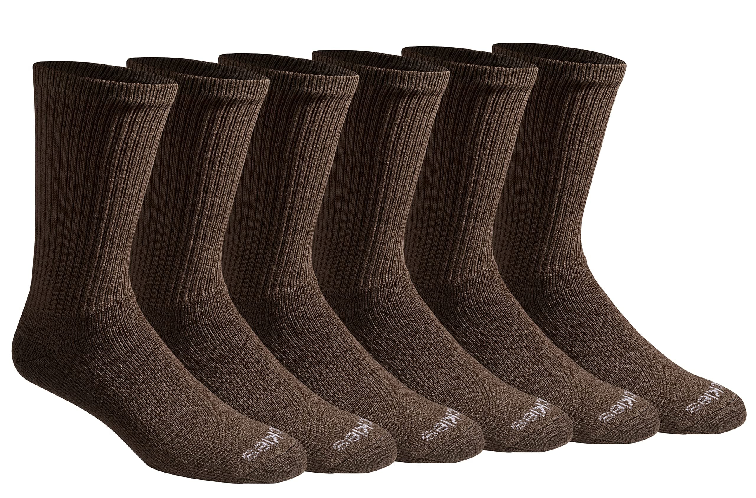 Men's Dri-Tech Original Moisture Control Crew Socks (6-Pack)