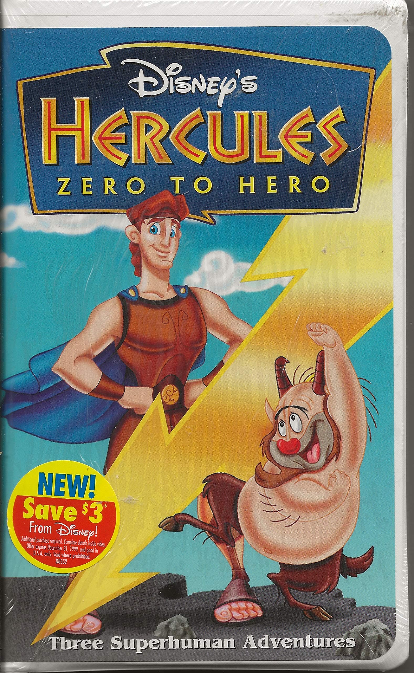 Hercules: Zero to Hero VHS