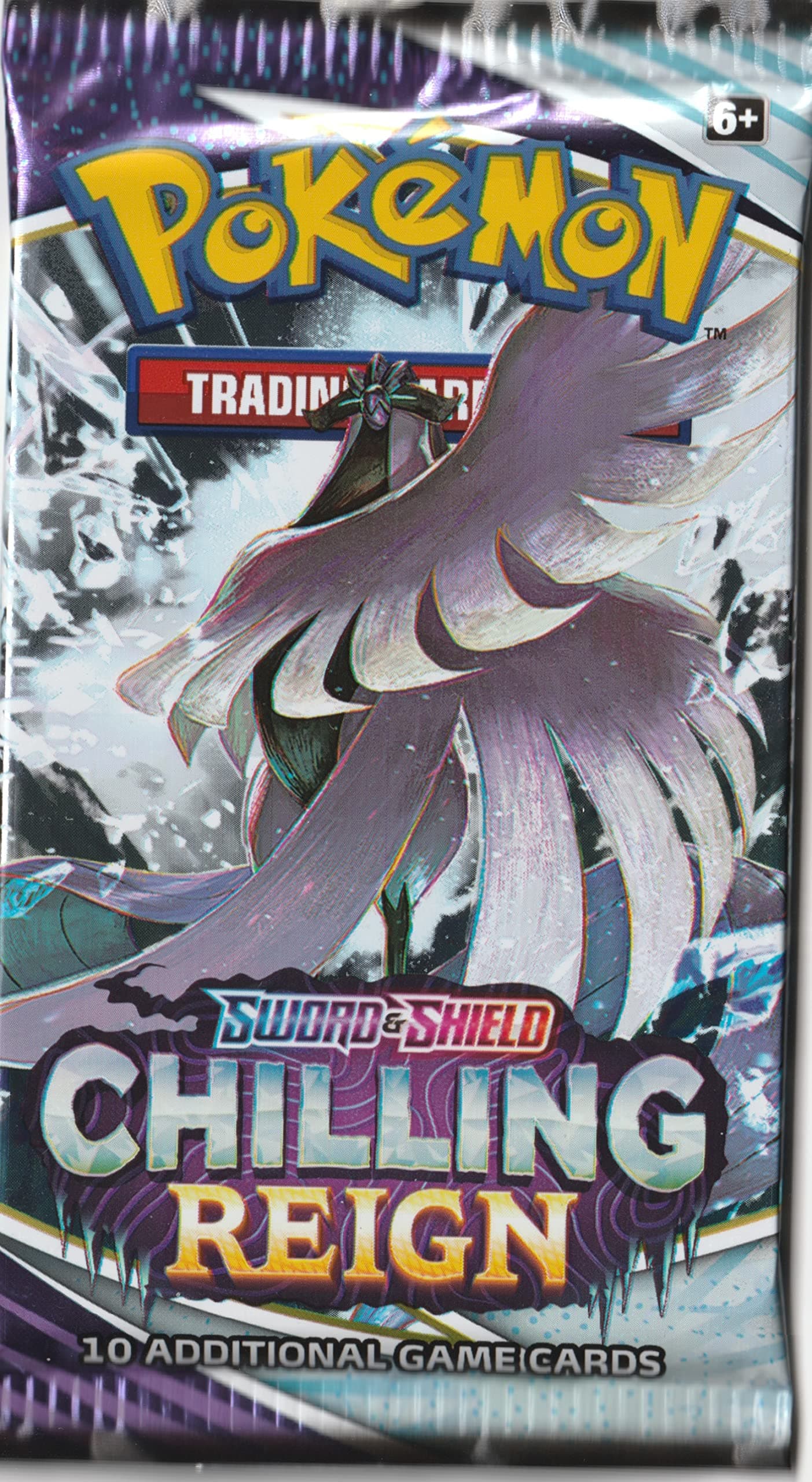 Pokemon Chilling Reign Booster Pack - Single Pack (10 Cards)