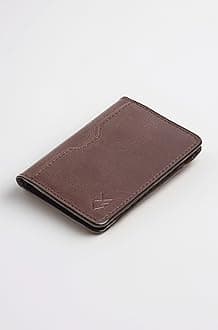 FOXHACKLE Leather Credit Card Holder Wallet for Men and Women, Thin Bifold RFID Blocking Wallet, Slim Front Pocket Minimalist Wallet, Small Card Case