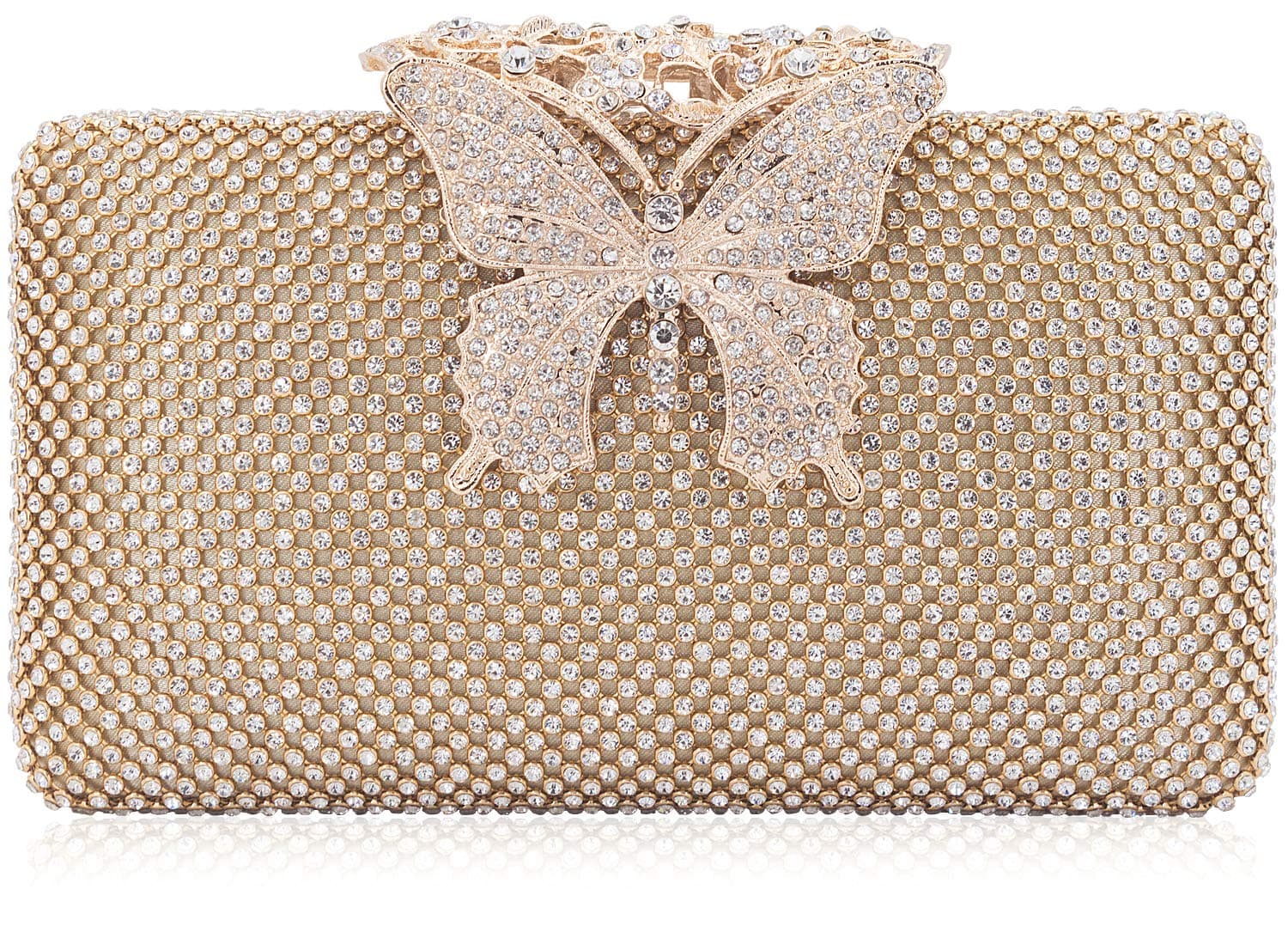 Bow Crystal Clutch