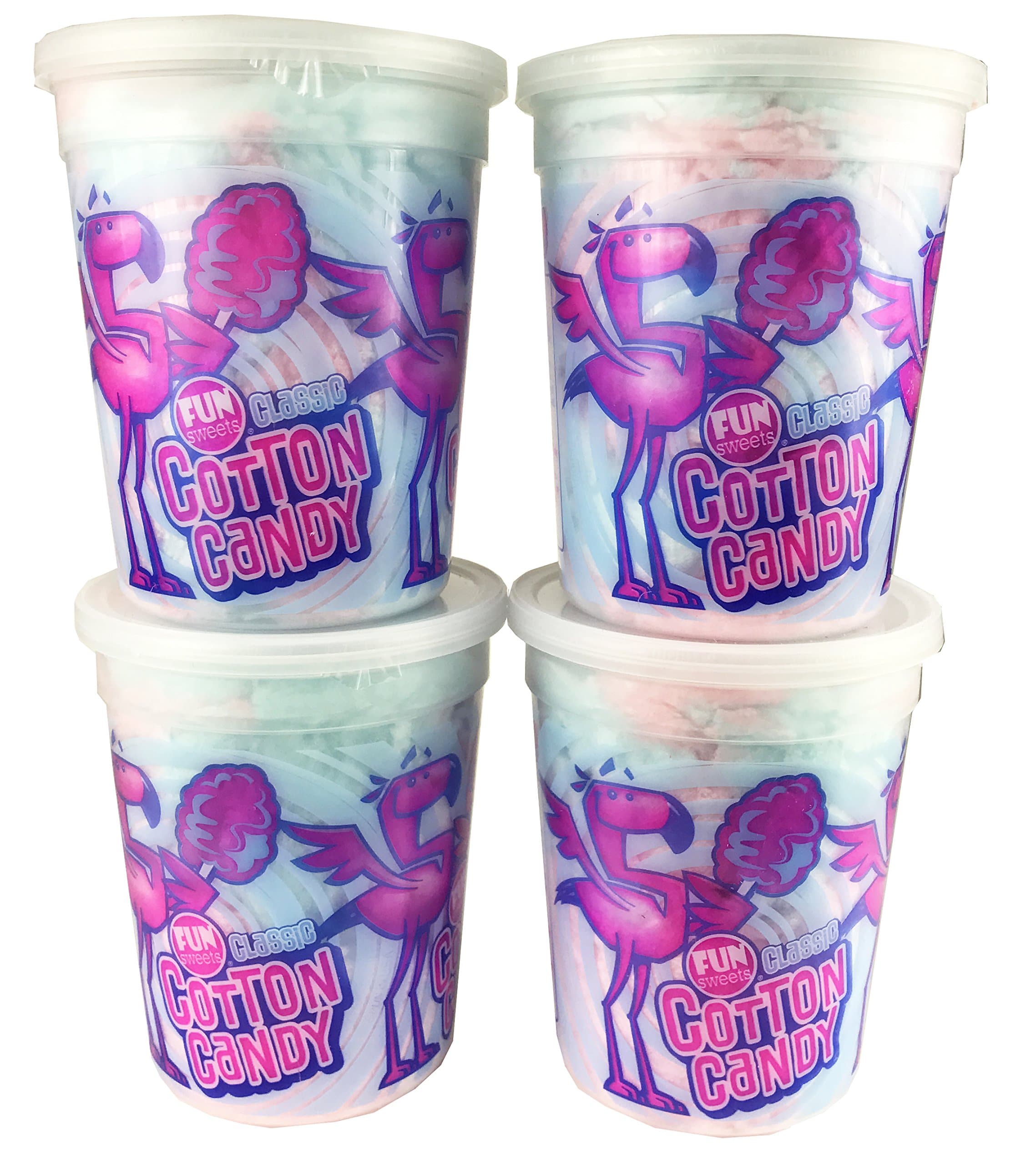 Classic Cotton Candy 2 oz , 4 Count