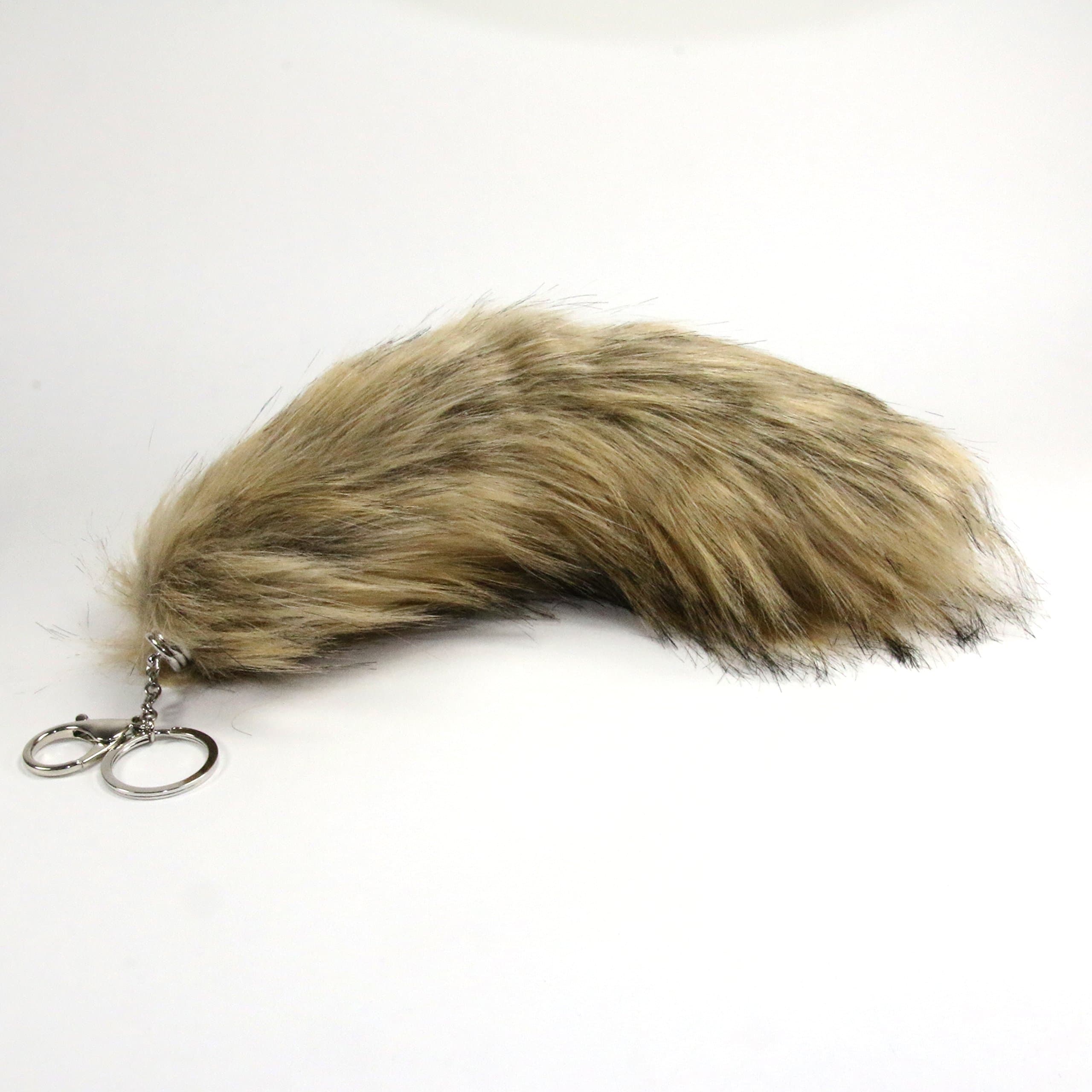 Fur Tail (artificial hair) Key Chain