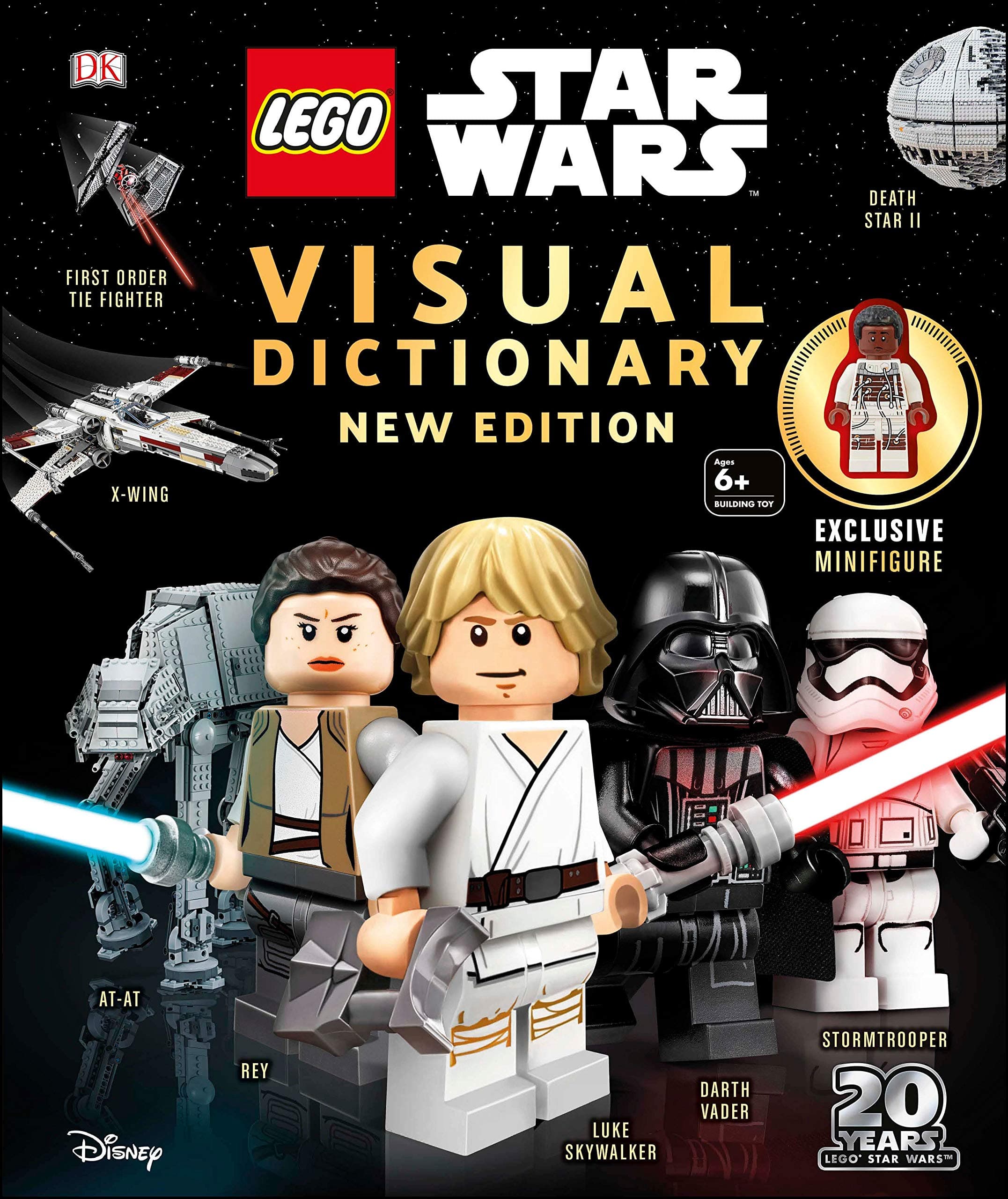 DK Lego Star Wars Visual Dictionary, New Edition: With Exclusive Finn Minifigure