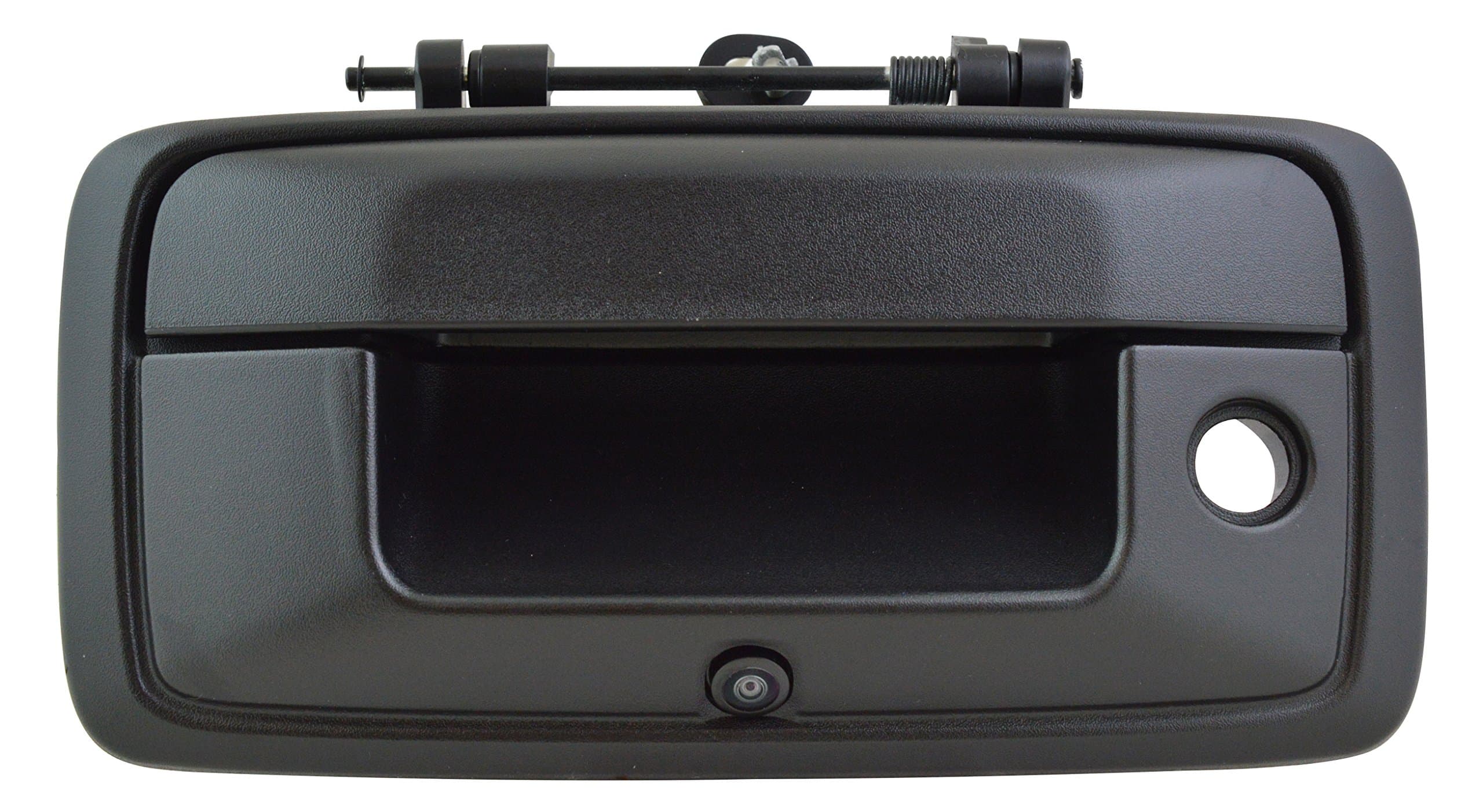 GCE Tailgate Handle Camera for ’14-’17 Chevrolet Silverado – GMC Sierra 2014 - 2017. Black Backup Rear View Camera. Truck Tailgate handle with Reverse Camera.