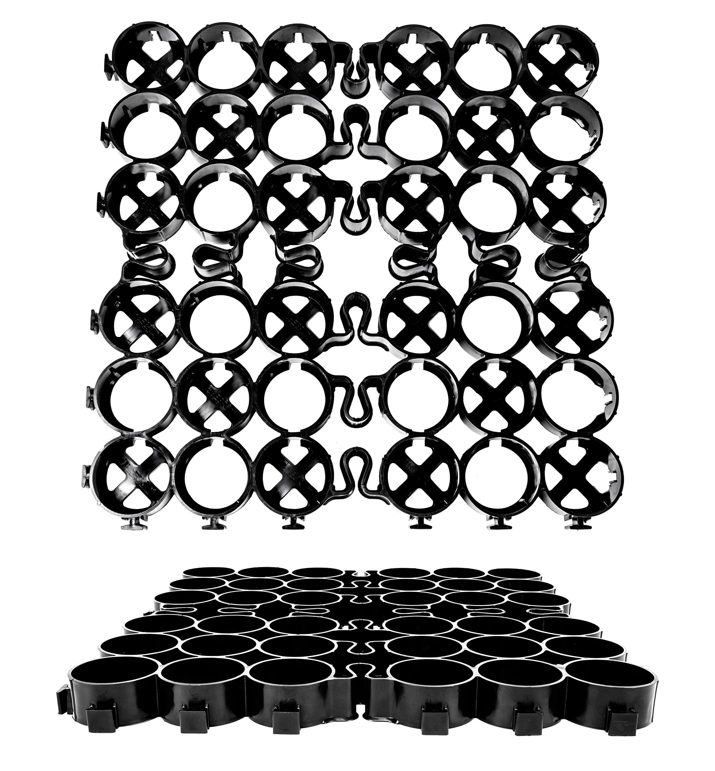 TRUEGRID | PRO Plus Permeable Pavers | Designed for Roads, Parking Lots, Stables | Outdoor Pavers | 1.8" Depth, 250,000+ lb Load Class | Pack of 10 (40 Square Feet)