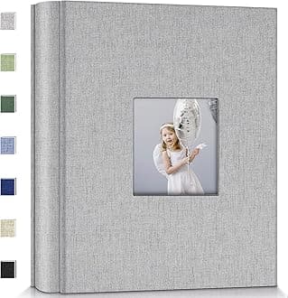 Popotop Photo Album 4x6-600 Photos Photo Books with 600 Horizontal and Vertical Pockets,Linen Cover Albums for Family Wedding Anniversary Baby Vacation Pictures