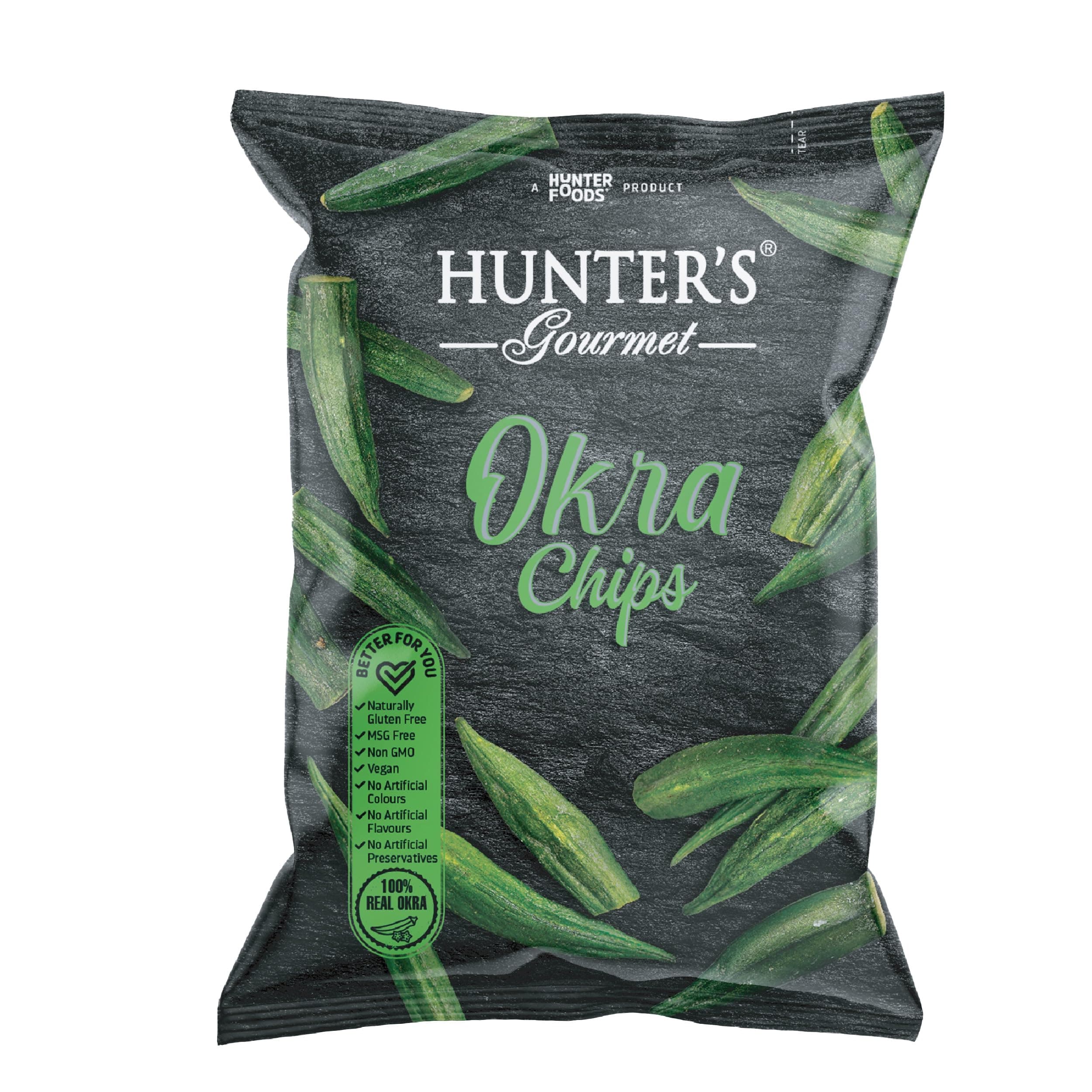 Hunter's Gourmet Okra Chips (55gm)