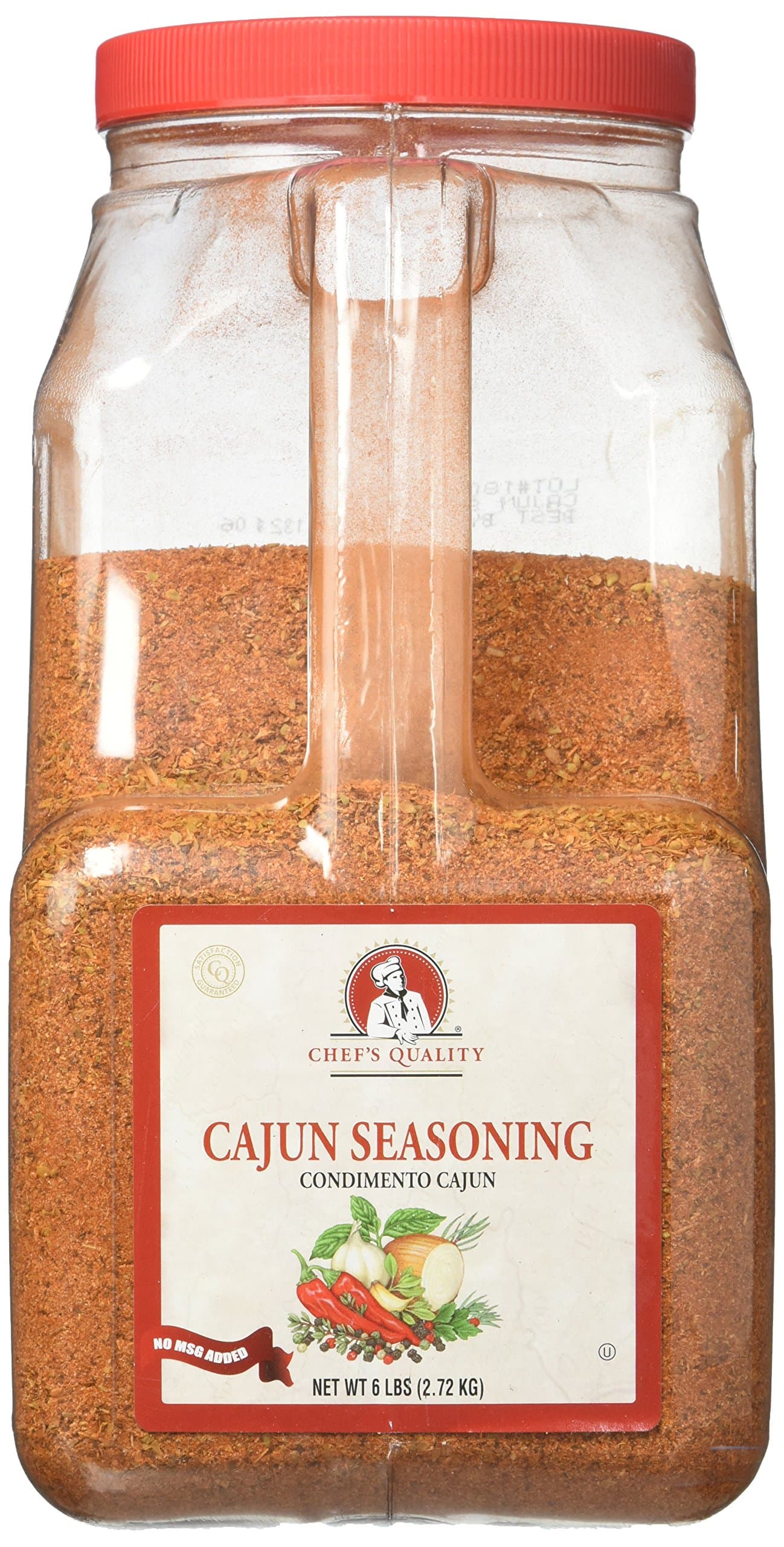 Chef's Quality Cajun Seasoning 6 lbs Jug