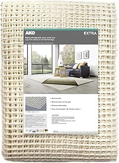 Rugs & Stuff - AKO Extra - Anti Slip Rug Gripper Pad Anti Skid Underlay for Hard Floors - Washable - 60 x 110cm