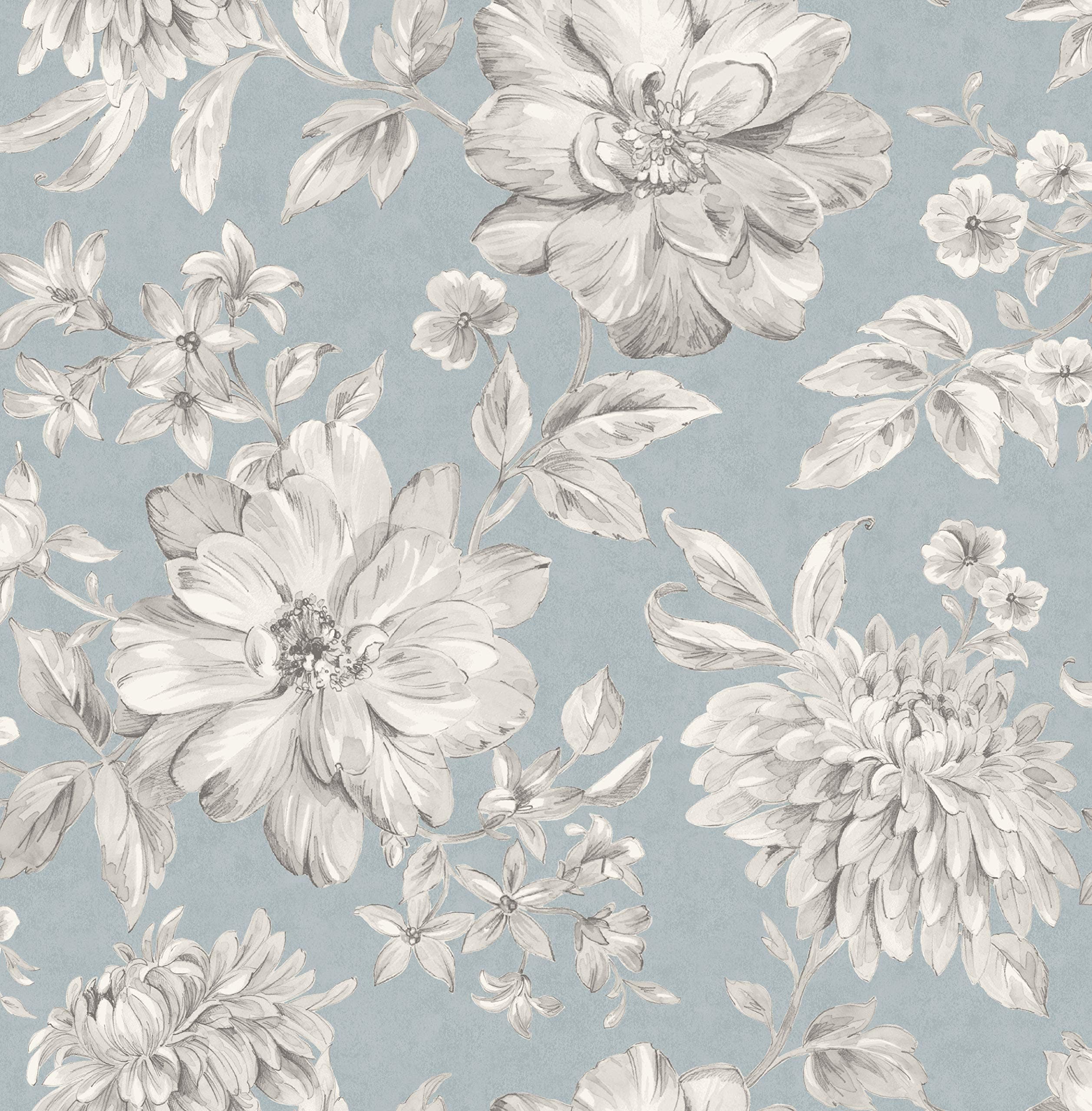 CROWN M1549 Lucia Blue Wallpaper