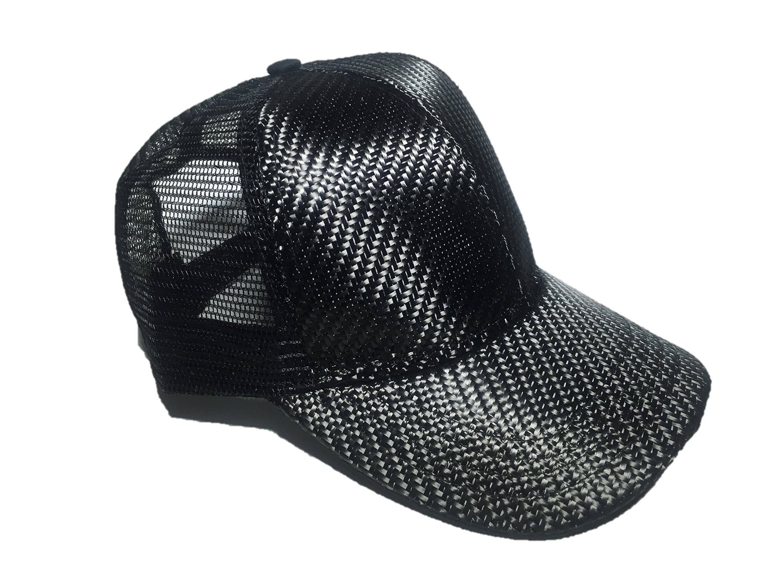 Carbon Fiber Baseball Cap Black