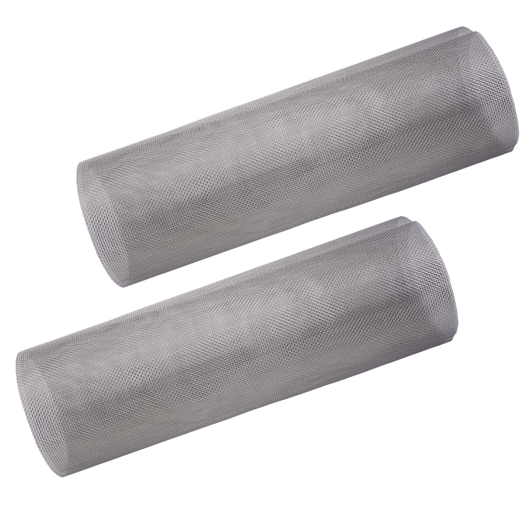 SOTEE 304 Stainless Steel Woven Wire Mesh Screen (2, 30Mesh - 11" x 47.2")