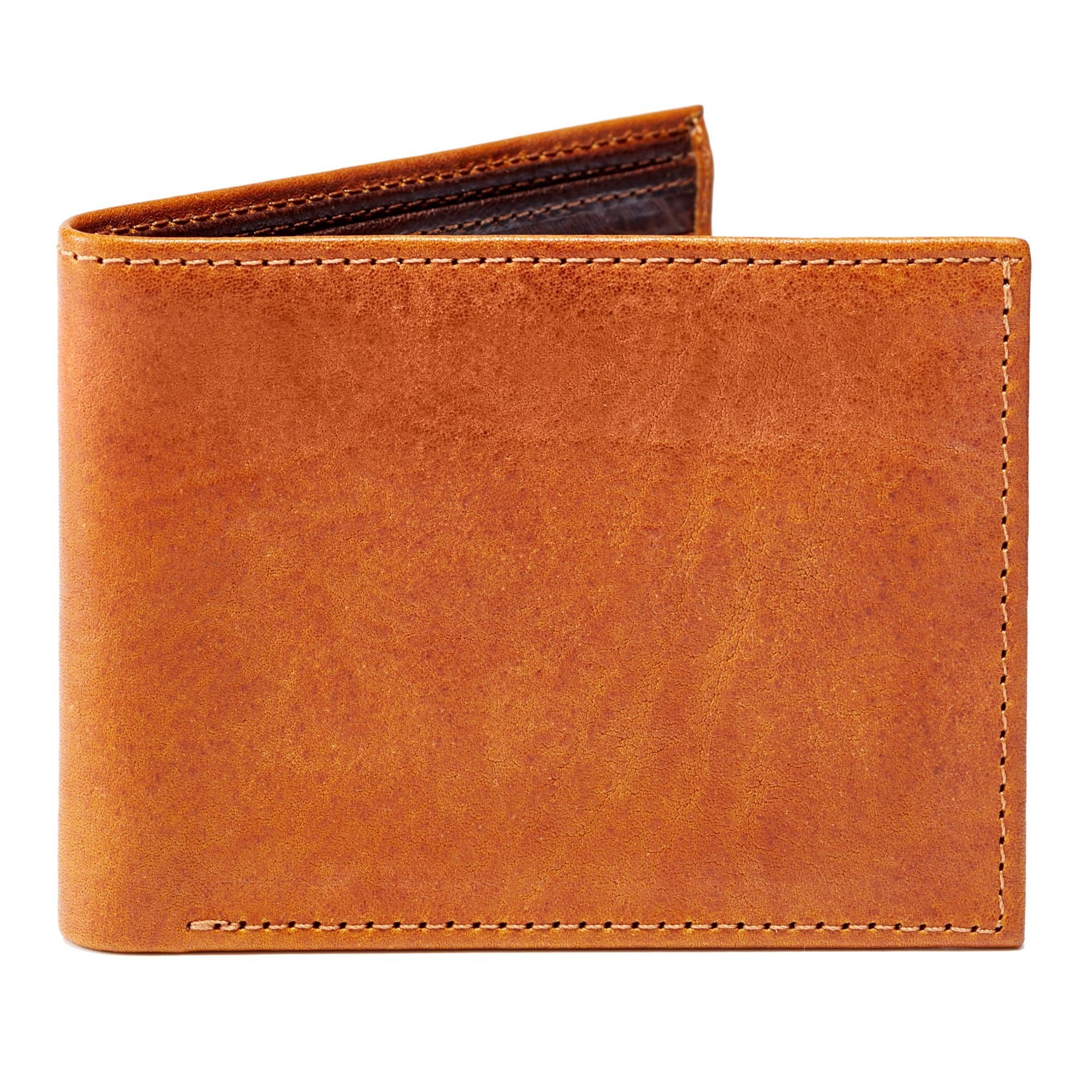 Moore and Giles BI-FOLD Wallet Modern - Saddle Leather
