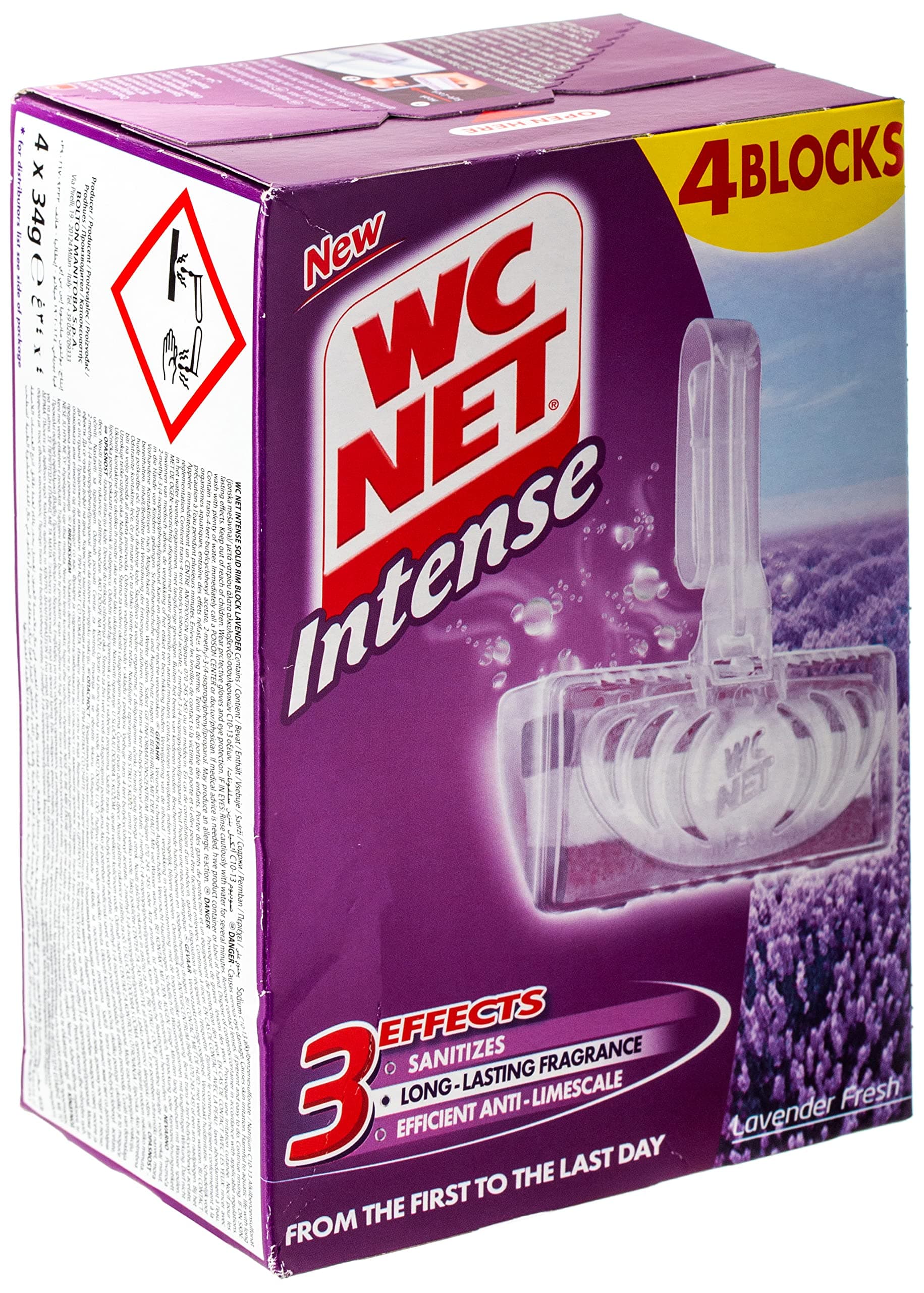 WC NET Blt Intense Solid Rim Blocks Lavender 4Pcs 1+1 Free