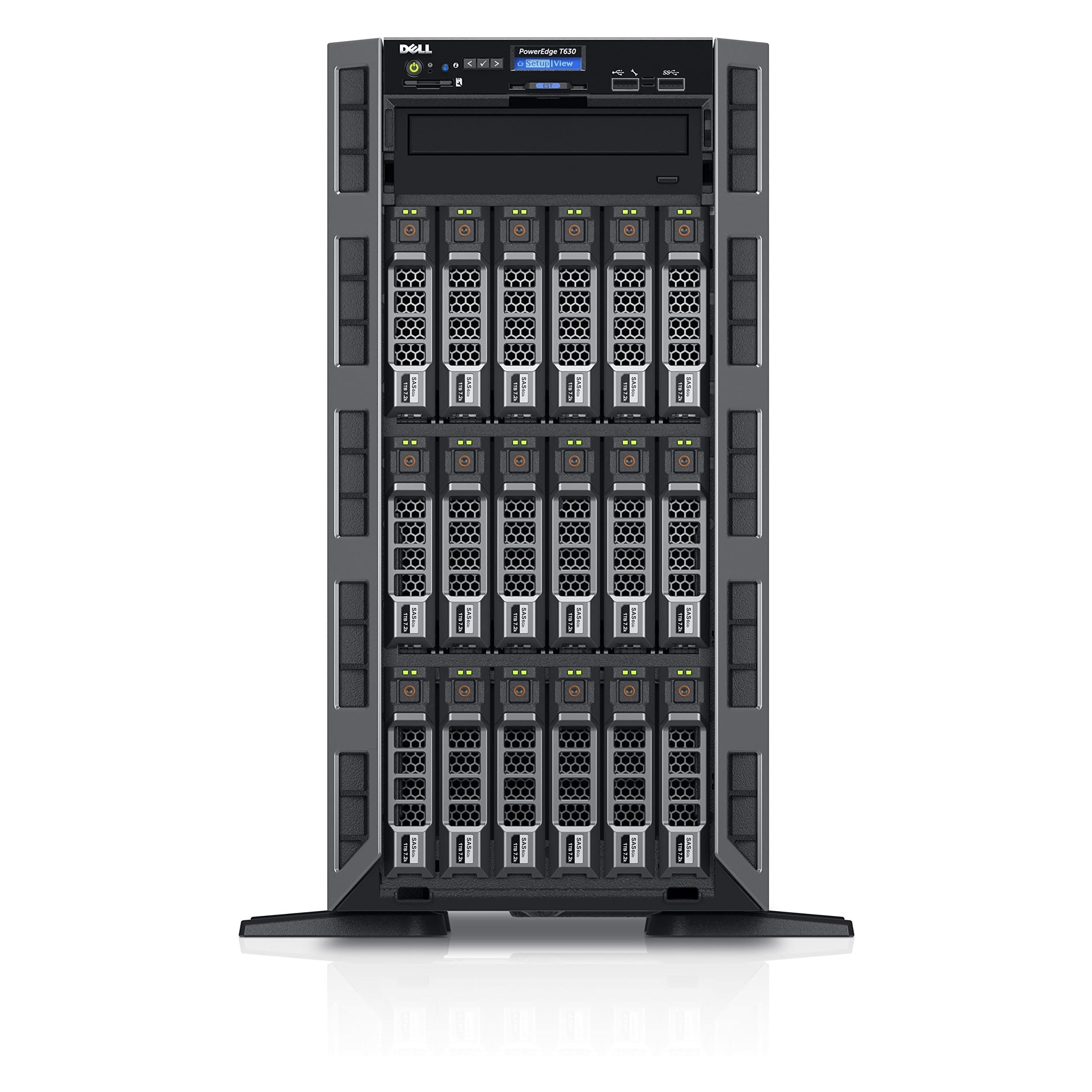 Dell PowerEdge T630 5U Tower Server - 1 x Intel Xeon E5-2620 v3 Hexa-core (6 Core) 2.40 GHz 463-5896