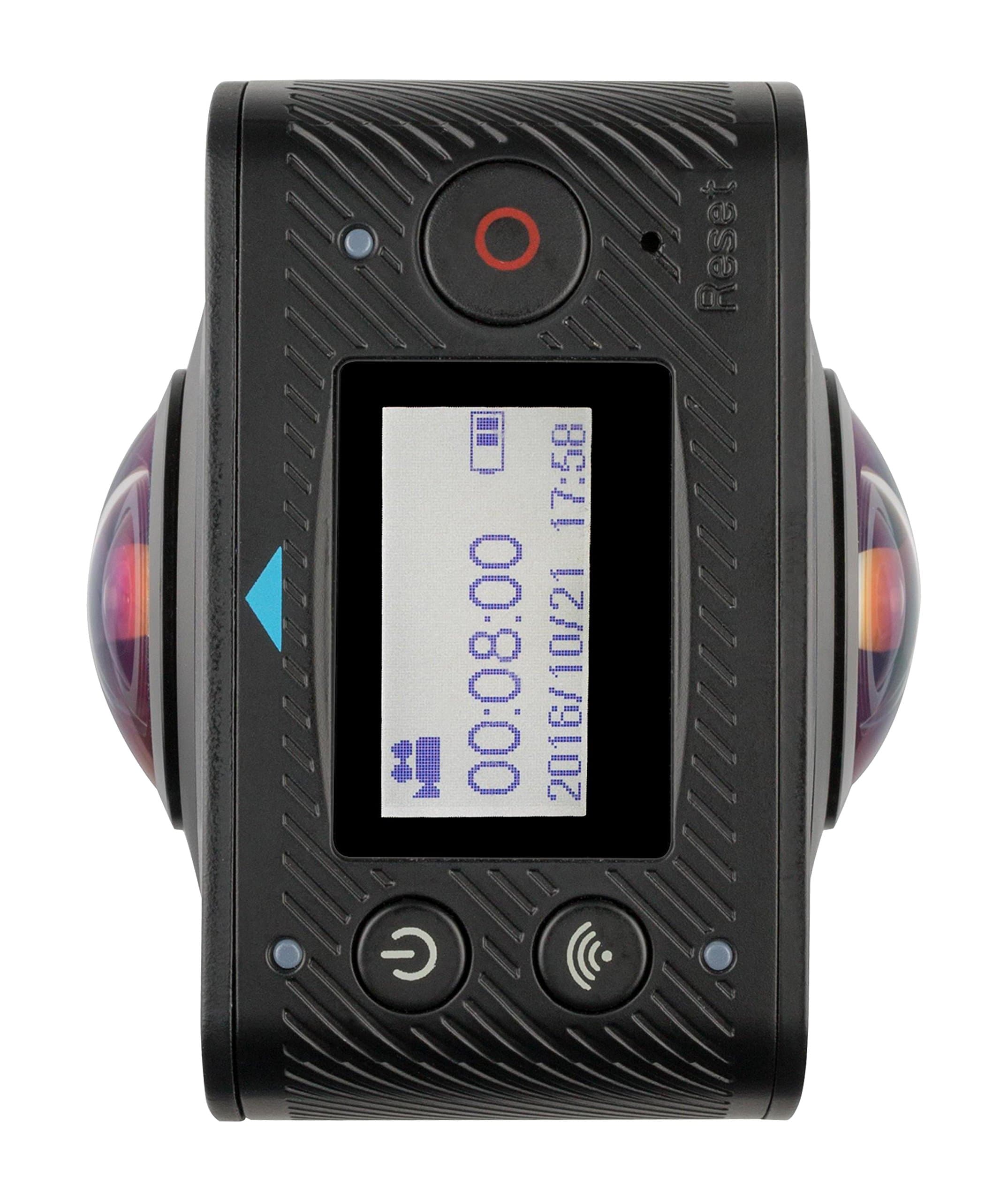 Kitvision Immerse 360 DUO Action Camera with 8 GB Memory Card - Black