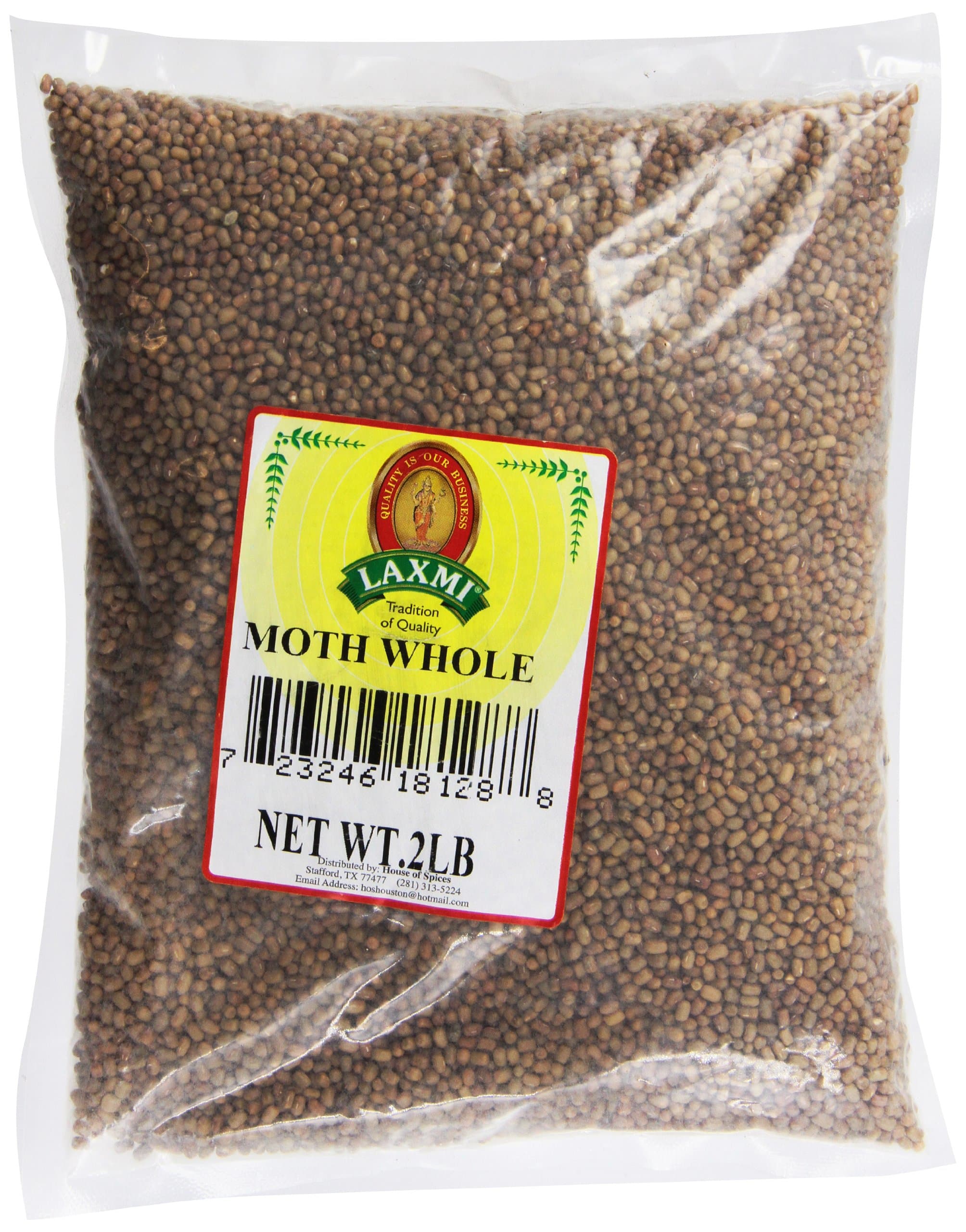 All-Natural Whole Moth Beans, 2 Pounds