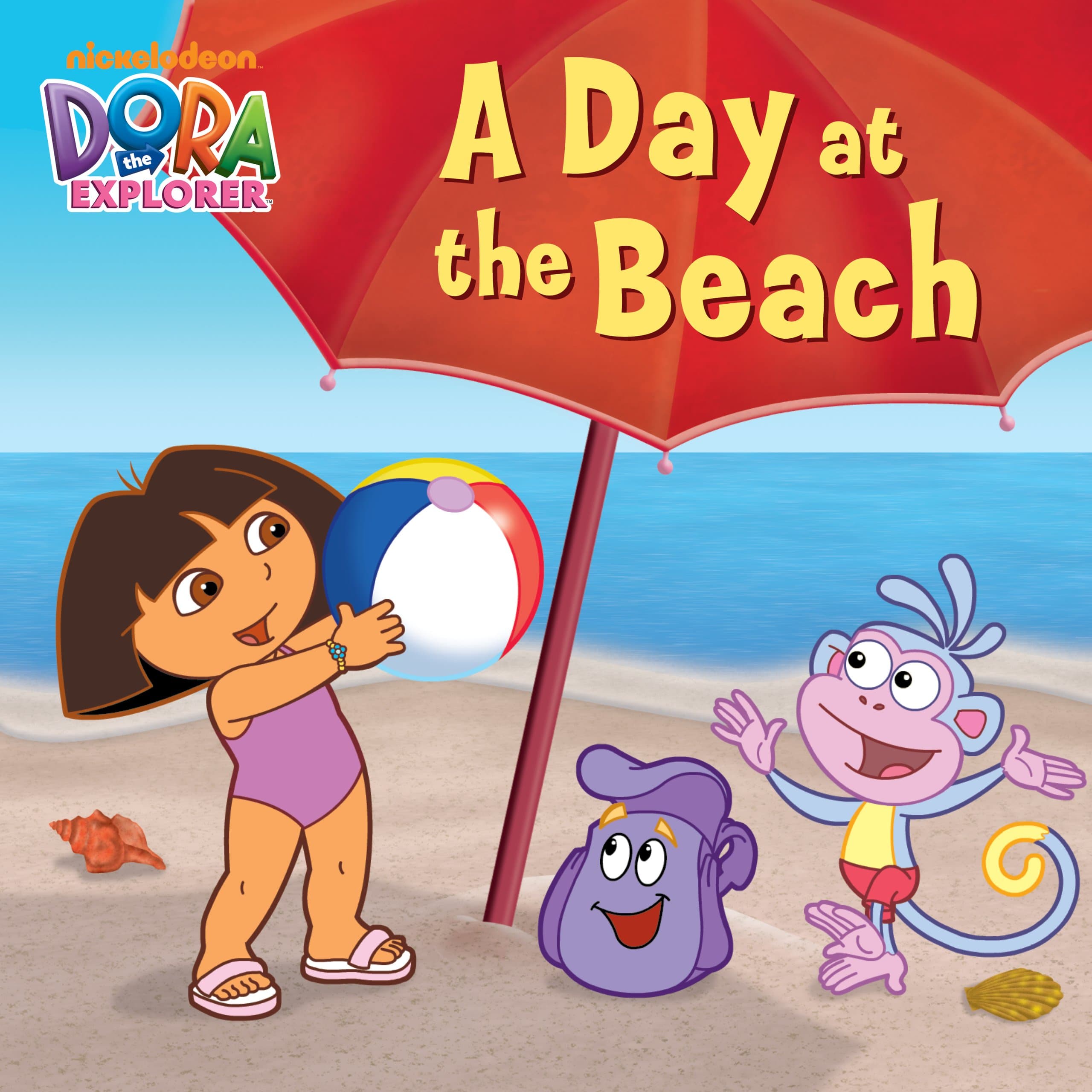 A Day at the Beach (Dora the Explorer) (Dora the Explorer (Simon & Schuster Board Books))