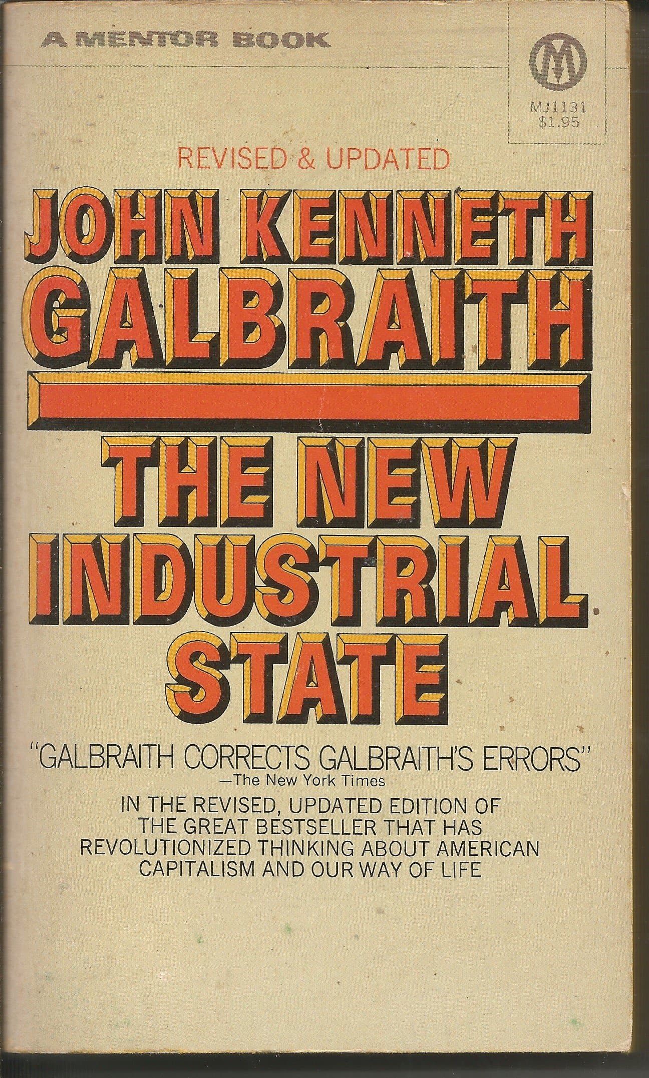The New Industrial State (MJ1131)