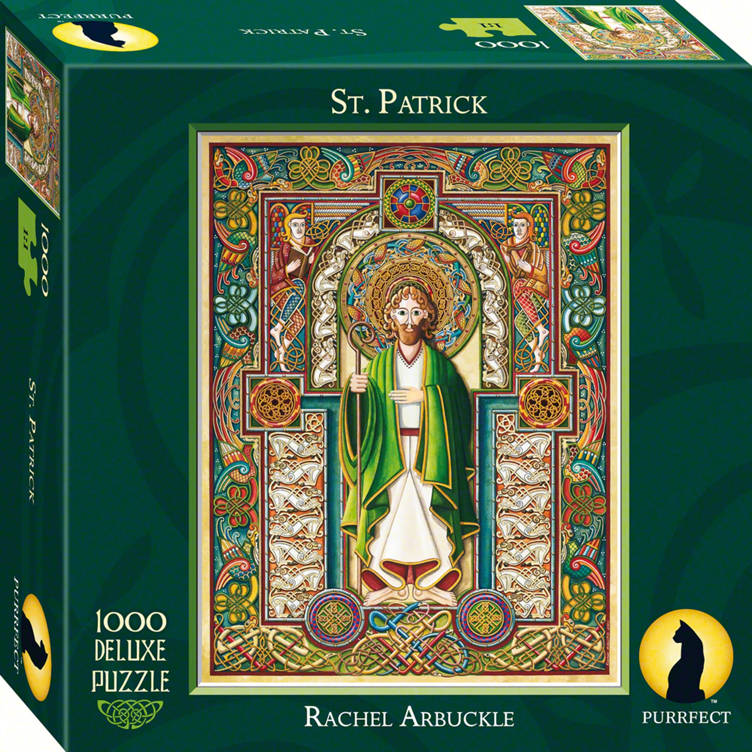 Purrfect Puzzles St. Patrick 1000 Piece Puzzle