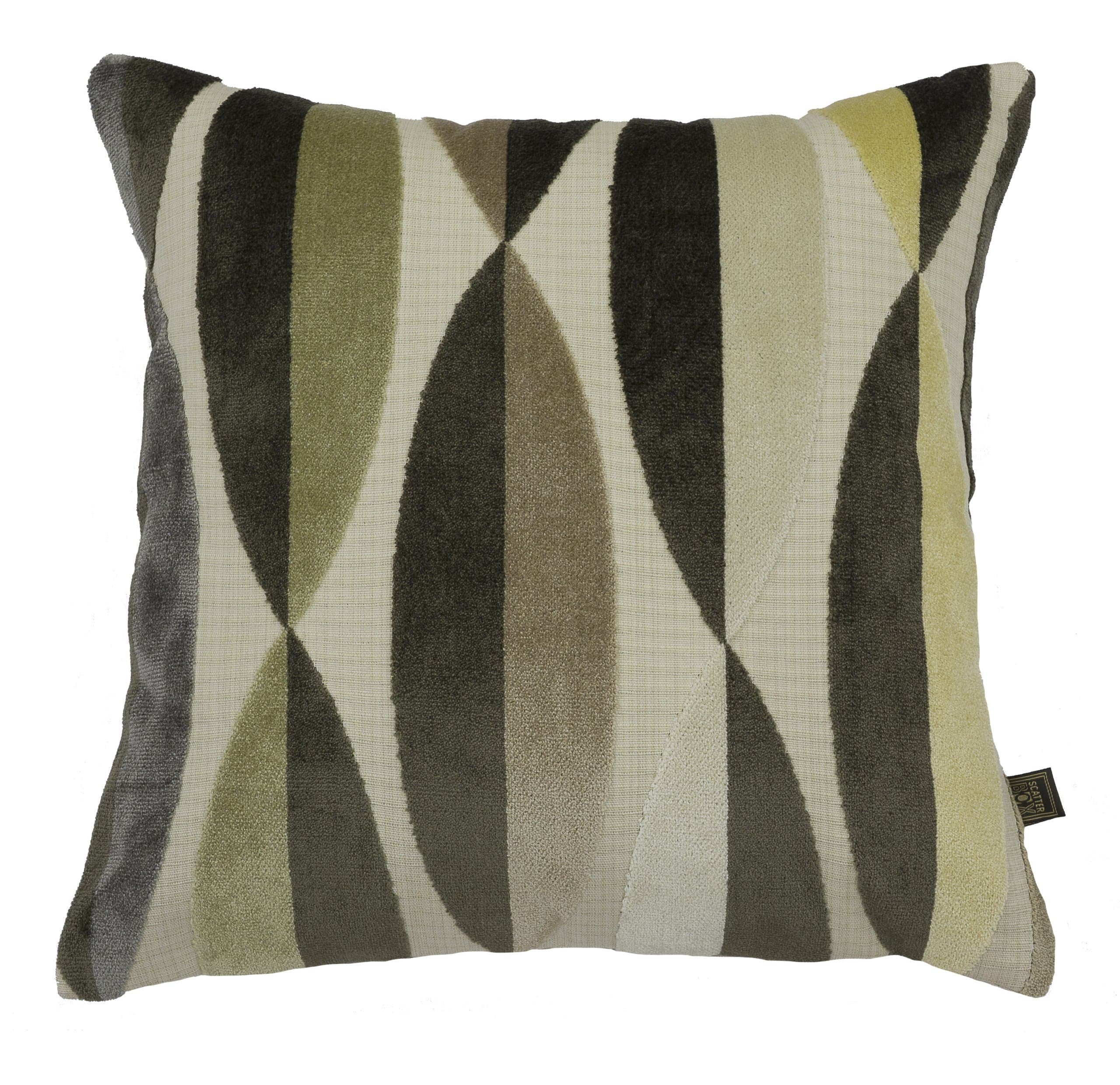ScatterBox 58 x 58 cm Eclipse Spear Cushion , Taupe