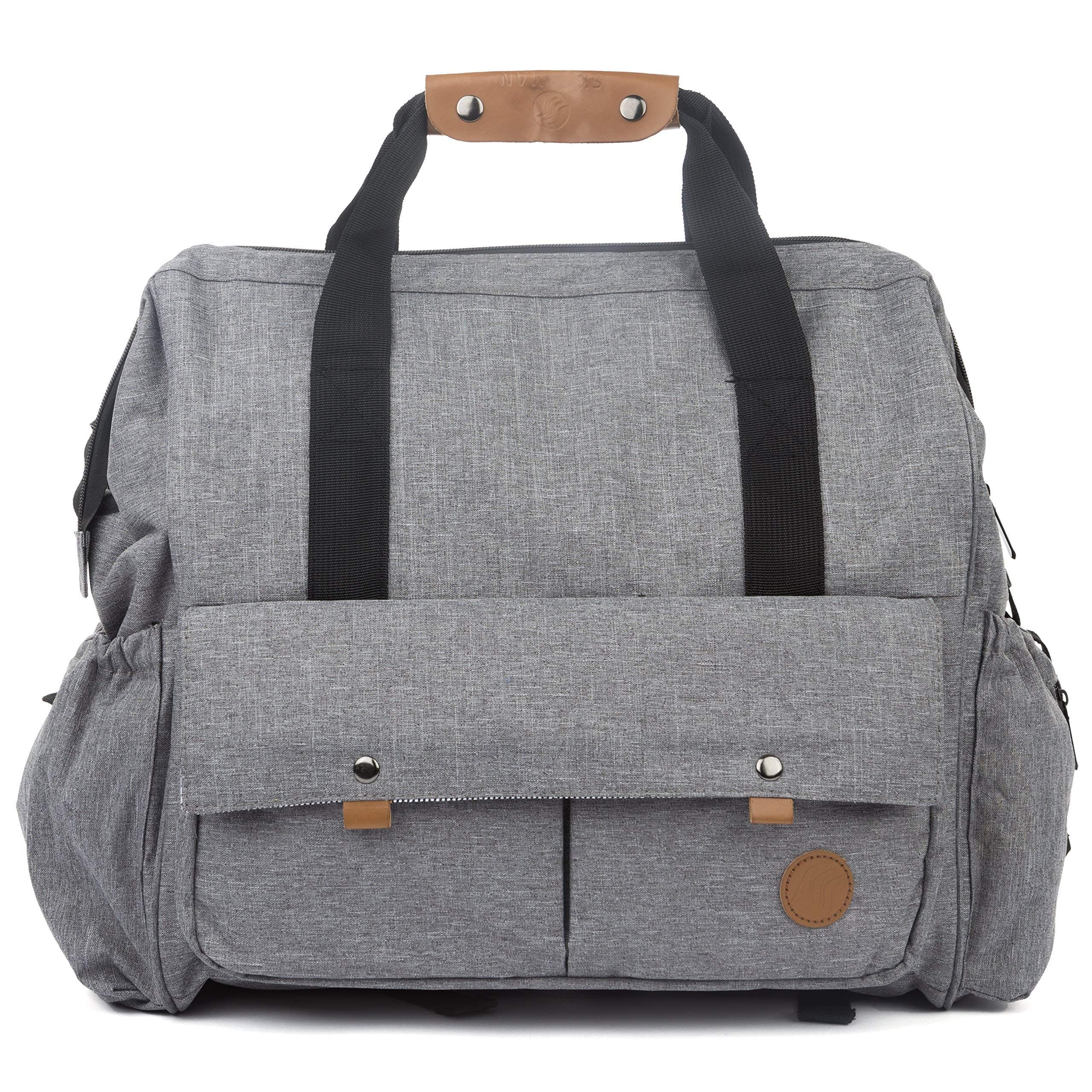 Skillman Diaper Bag, Durable Diaper Tote Bag with Matching Changing Pad, Baby Diaper Bag Backpack multifunctional stroller diaper bag.