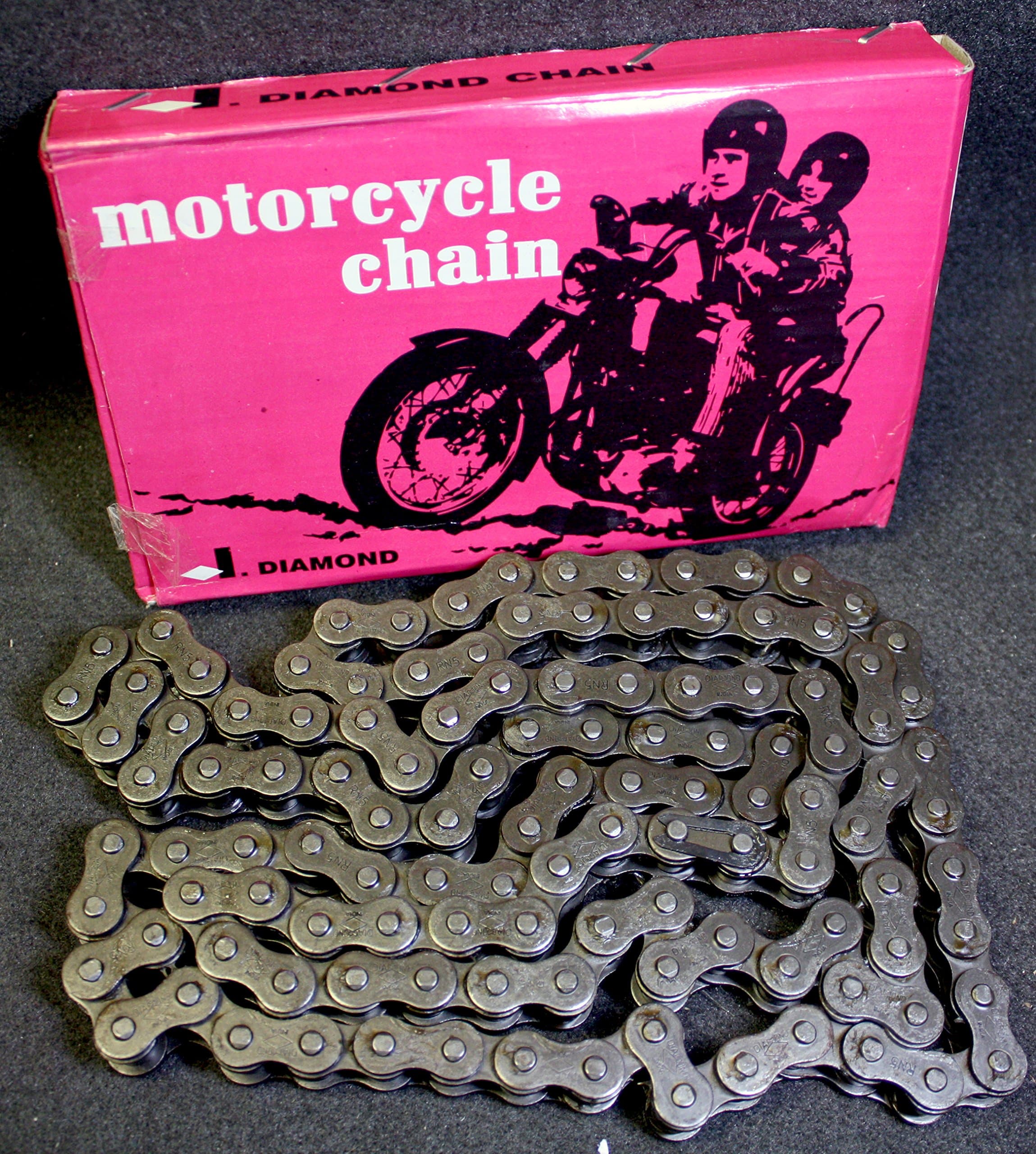 Diamond India #530 Motorcycle Roller Chain Replacement Harley Davidson 100 Pitch
