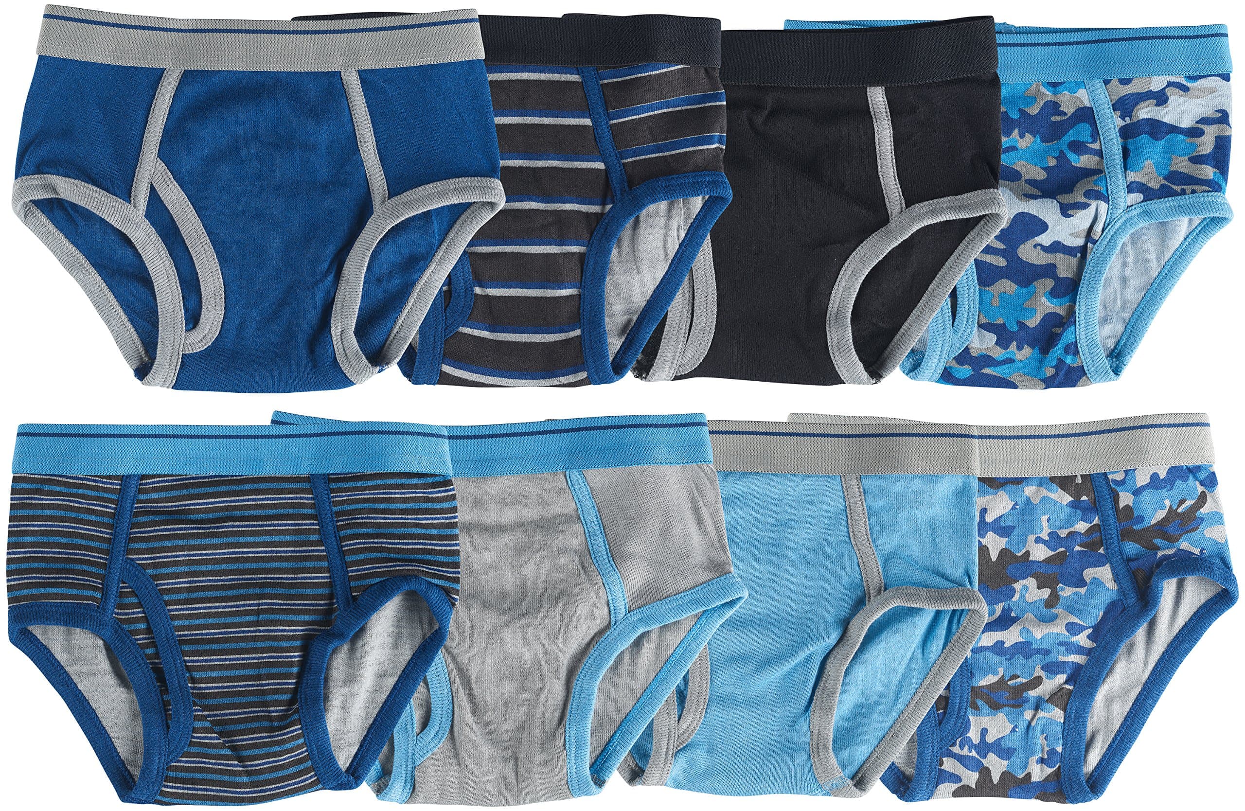 Boys' 100% Cotton Tagless Briefs