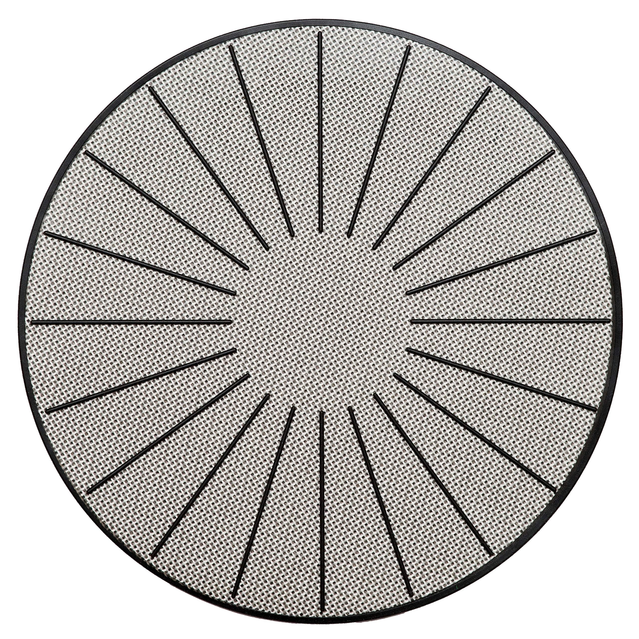 Lazy K (M(9.4 9.4)) - Handy Fox Induction Mat - Silicone Fibreglass Scratch Protector - for Induction Cooktop Stove - Nonslip Pads to Prevent Pots from Sliding during Cooking (9.4 9.4)