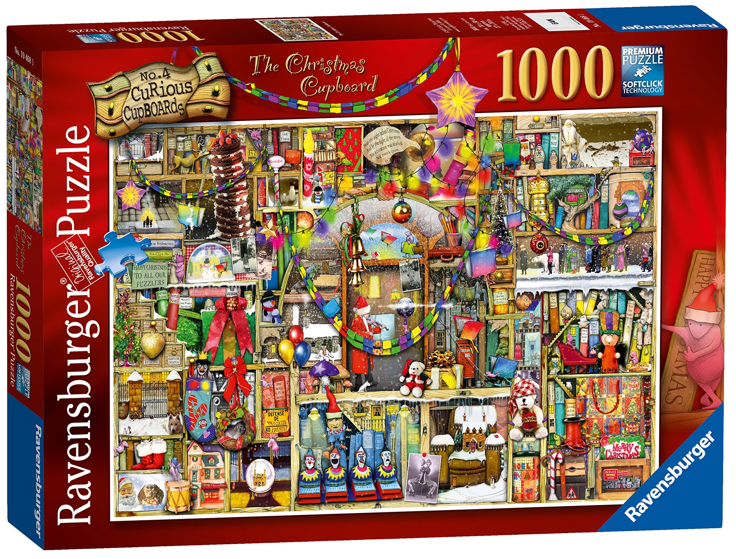 Colin Thompson Christmas Cupboard Jigsaw Puzzle