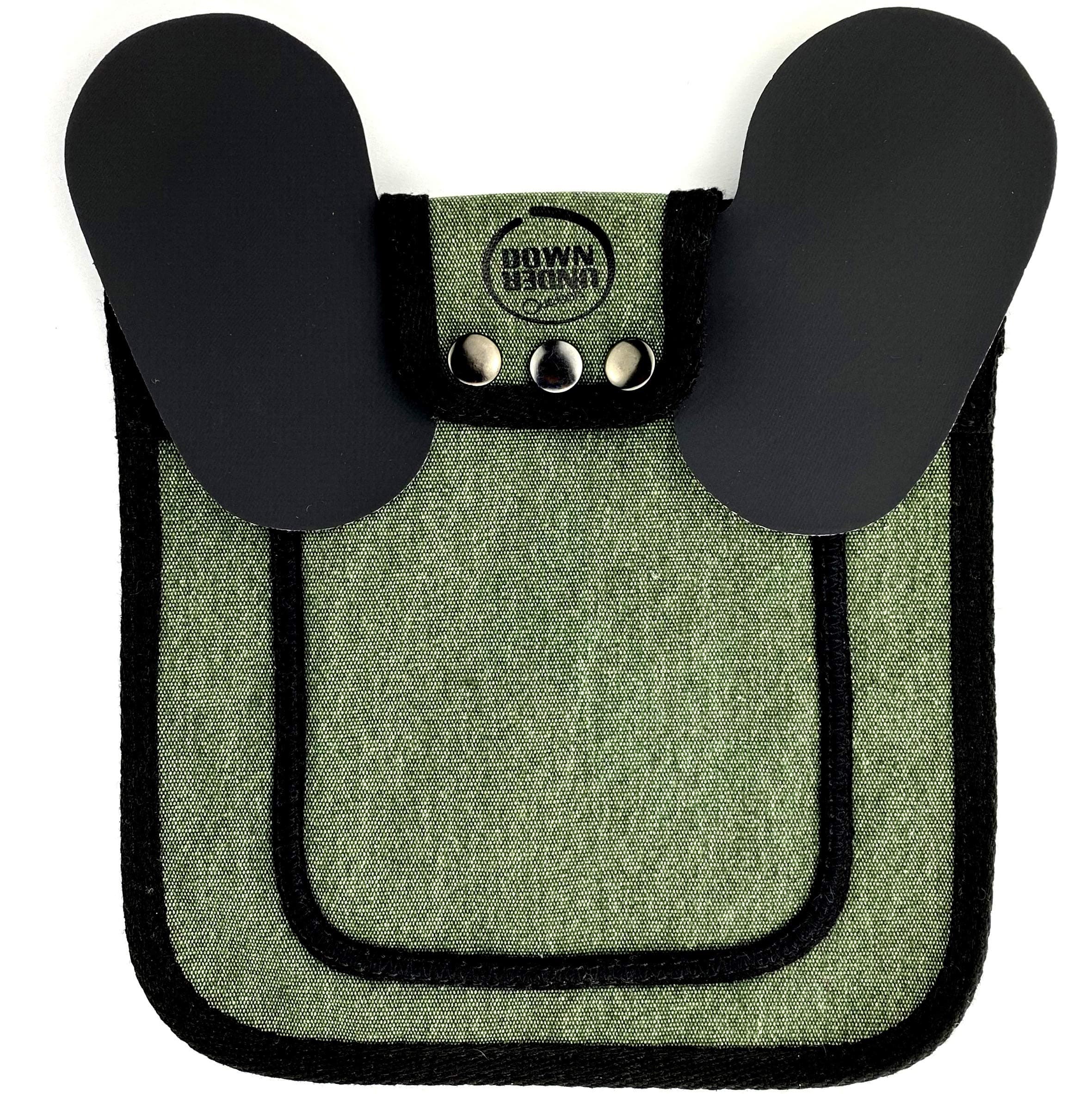 DOWN UNDER OUTDOORS Medium-Large Chicken Saddle with Adjustable Straps, Chicken Apron, Poultry Saver, Pet Supplies, Including Shoulder Cover (Green)