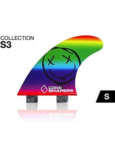 Shapers Core Lite S3 Surfboard Thruster Tri Fin Set S