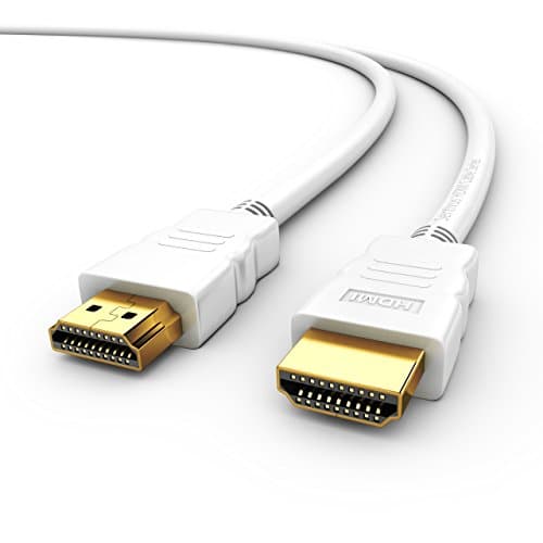 Sentivus High Speed HDMI Cable with Ethernet, Full HD, ARC, 3D, CEC, Double Shielded - 5m - White