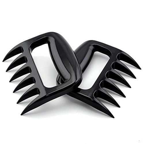 Ticent Barbecue Meat Claws Pulled Pork Shredder Claw BBQ grilling Meat Shredding Forks (Pack of 2)