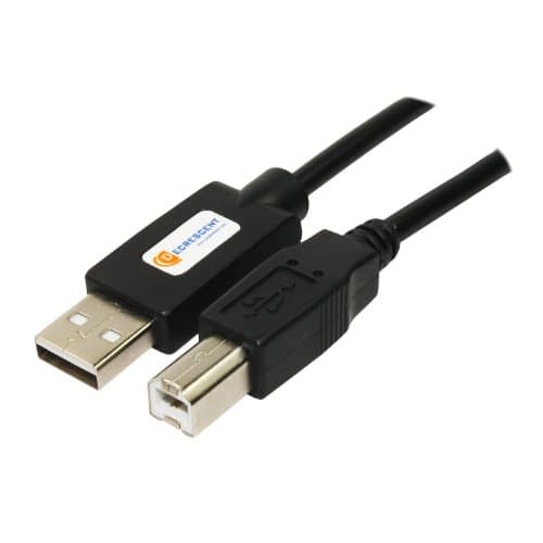 Printer USB Cable Lead for ALL Dell Toner Printer's - See Description for Compatibility List: Including - 7330dn M5200 P1500 5350dn S2500 S2500n W5300 3335dn 5230dn